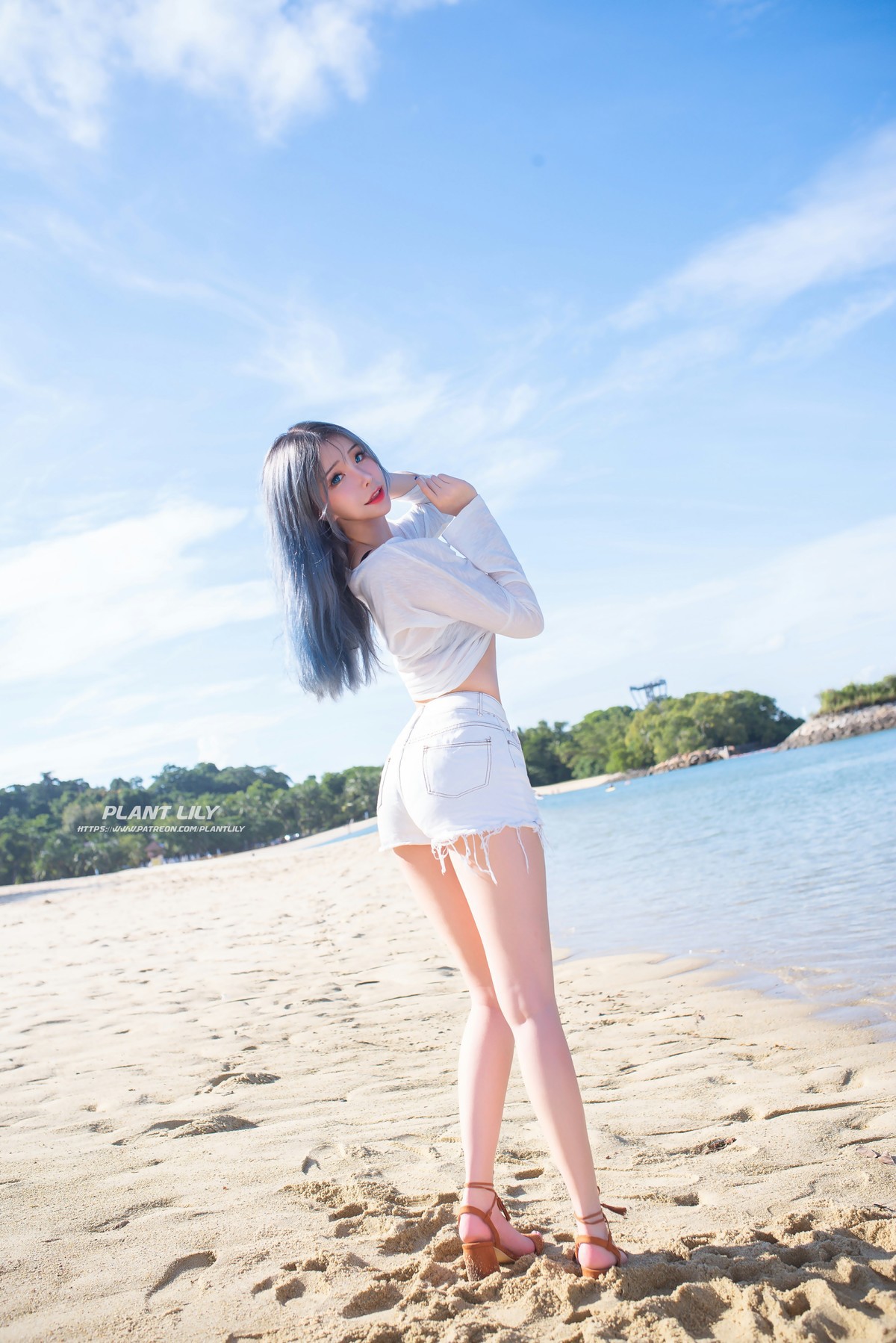 Plant Lily 花リリ Cosplay Beach lily(2)