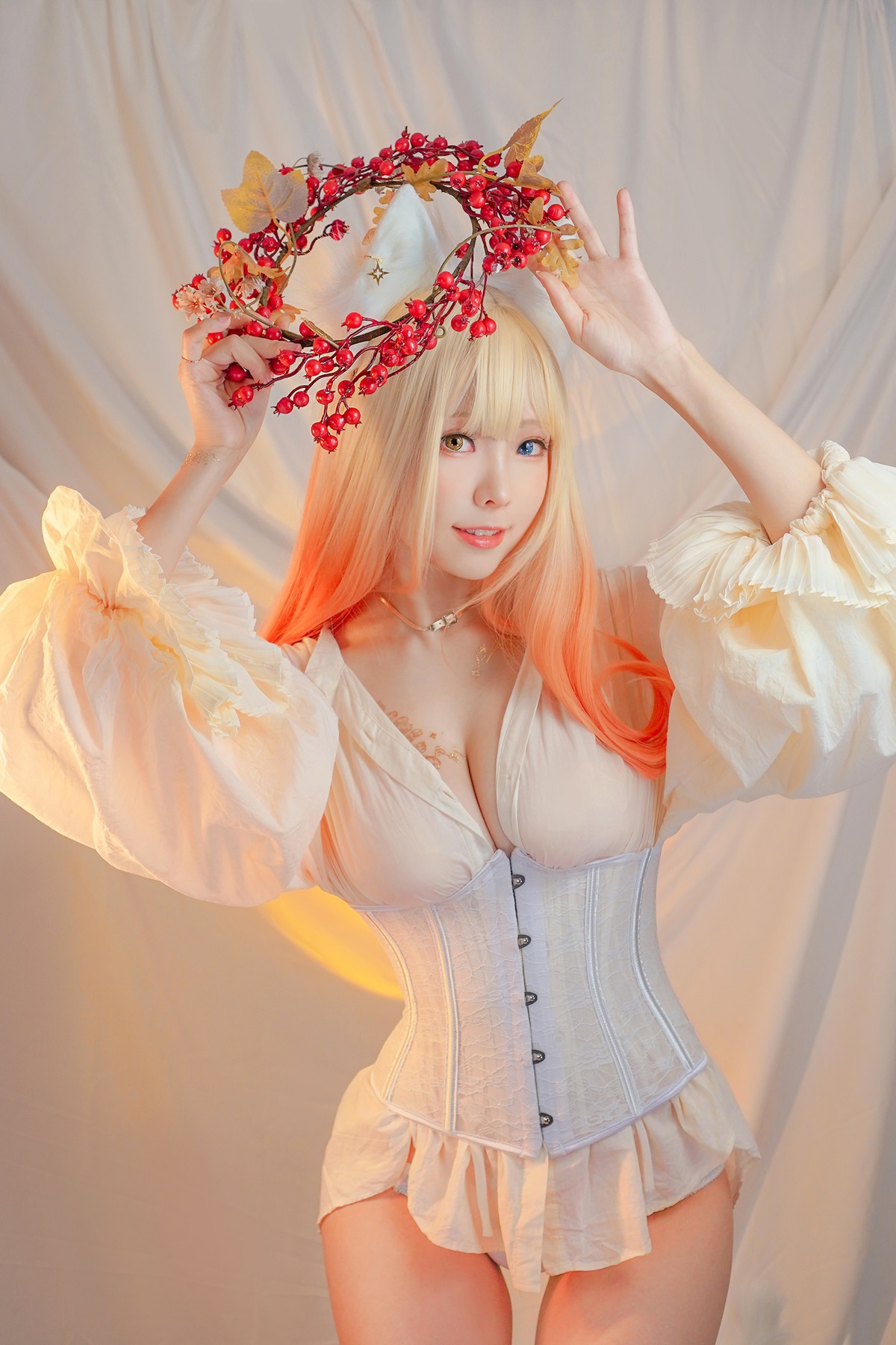 Cosplay ElyEE子 Cat魔女與貓(27)