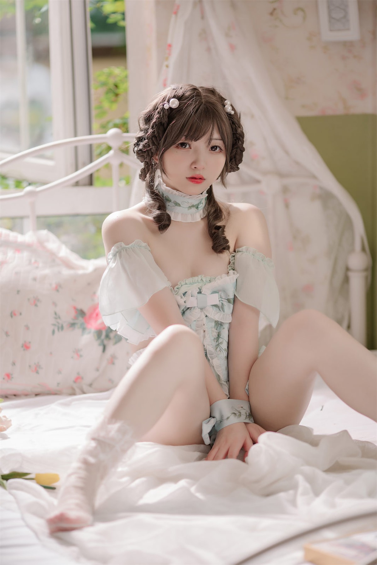 Cosplay 花玲 豌豆公主仆(14)