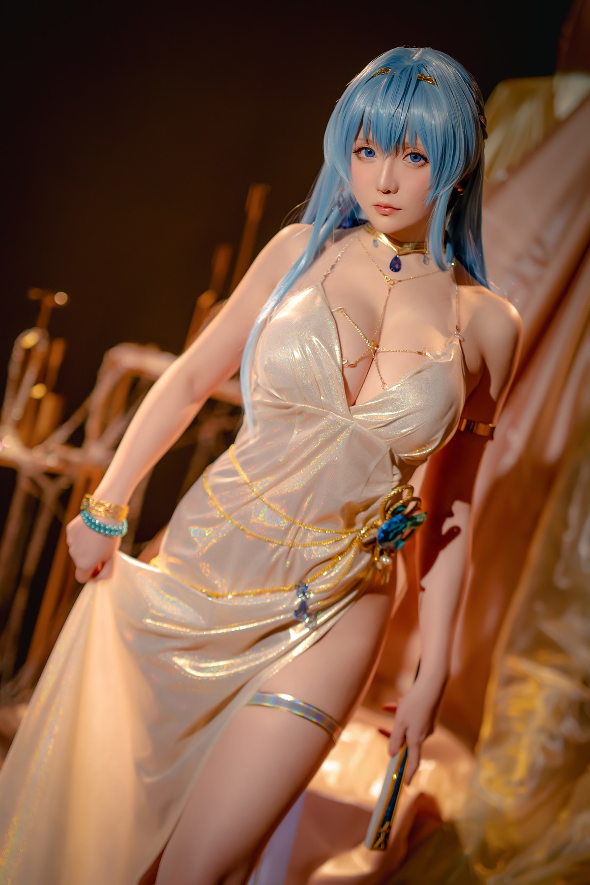 Cosplay 星之迟迟Hoshilily Nikke-海伦(14)