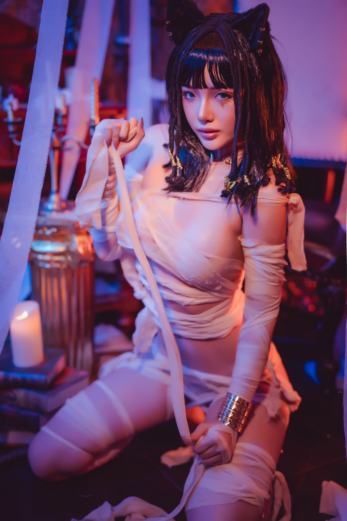 Cosplay 雯妹 木乃伊 Mummy(23)