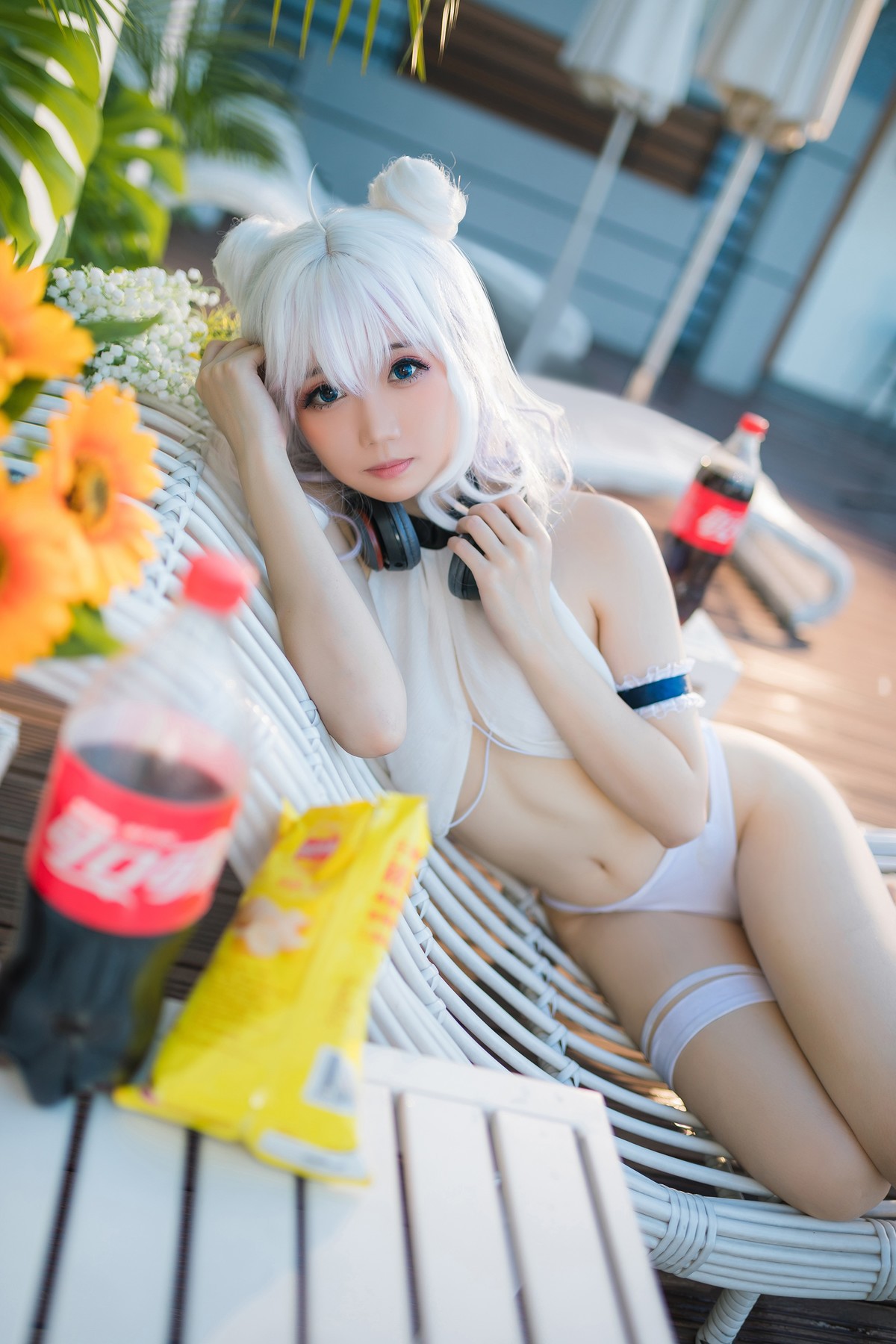 Cosplay 焖焖碳 恶毒泳衣 Vicious Swimsuit(1)