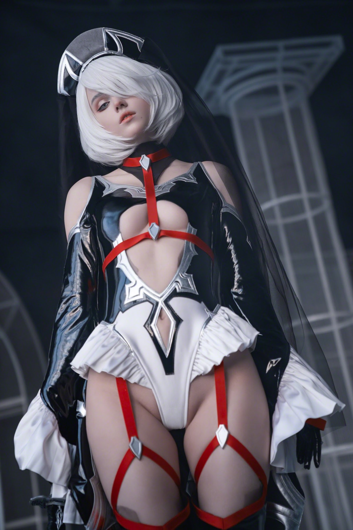 Shirogane Cosplay 2B ヨルハ２号Ｂ型 Bride Ver.(4)