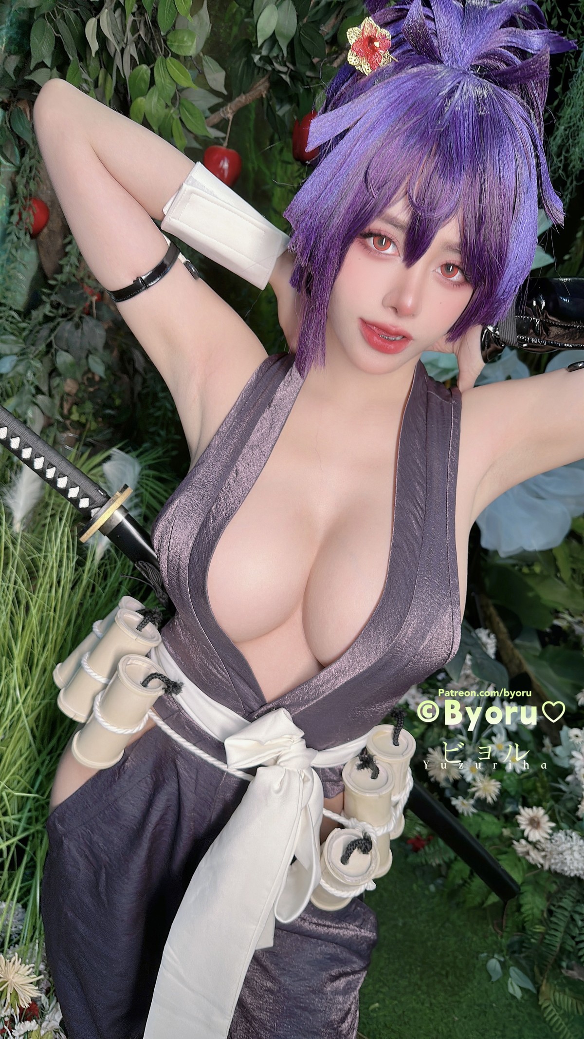 Cosplay 日本性感萝莉Byoru Yuzuriha(43)