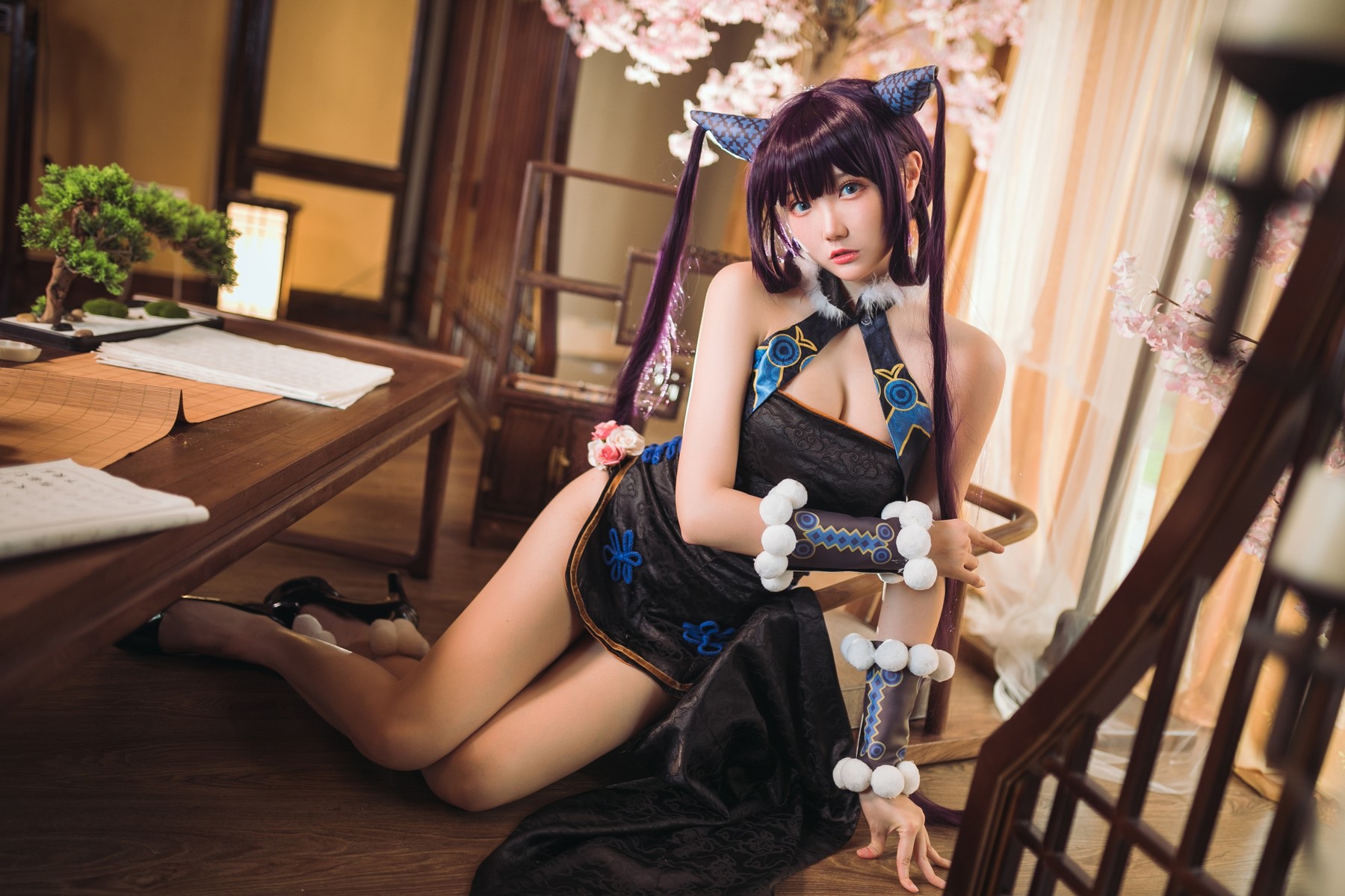 Cosplay 瓜希酱 杨贵妃(4)