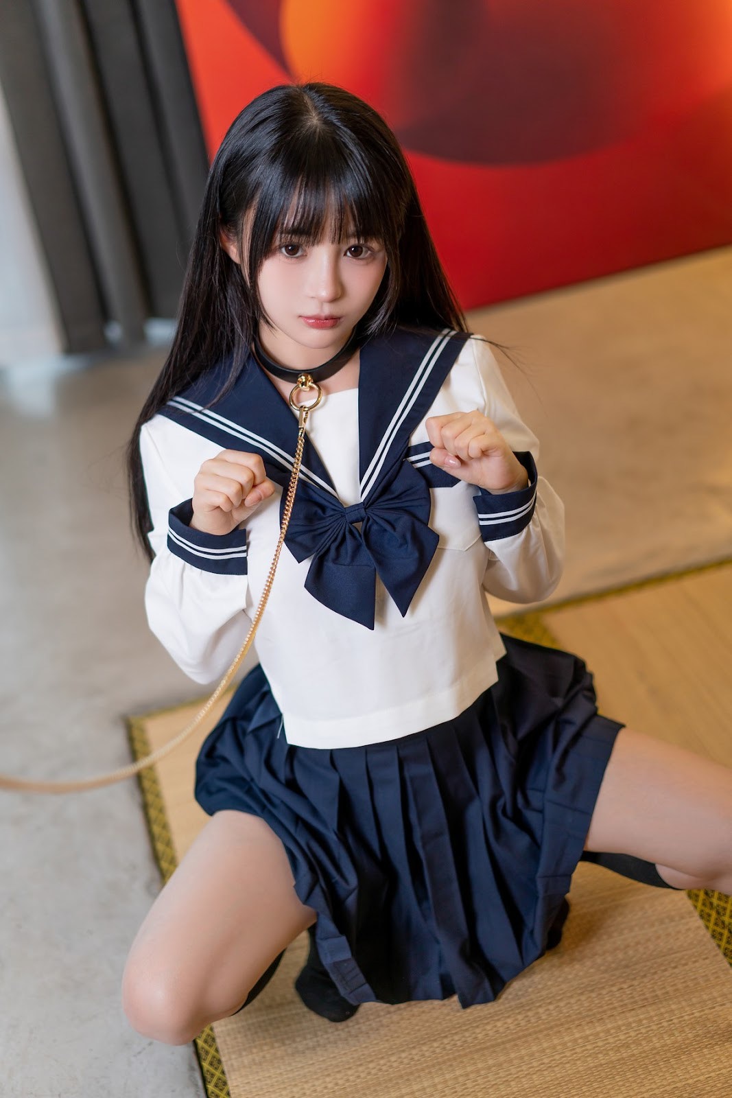 Cosplay 桜井宁宁 JK的秘密 #1(8)