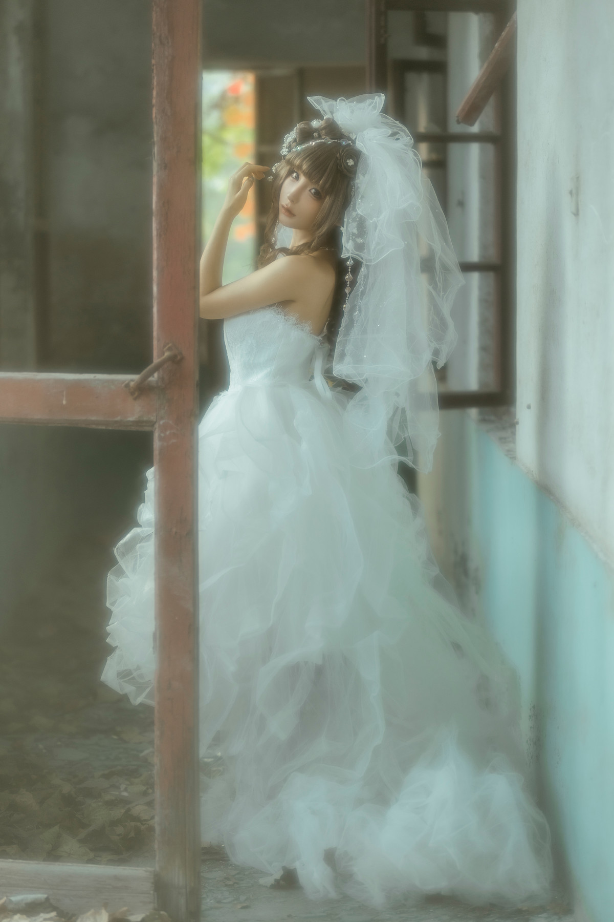 Cosplay 蠢沫沫Chunmomo 婚纱 Wedding Dress(13)