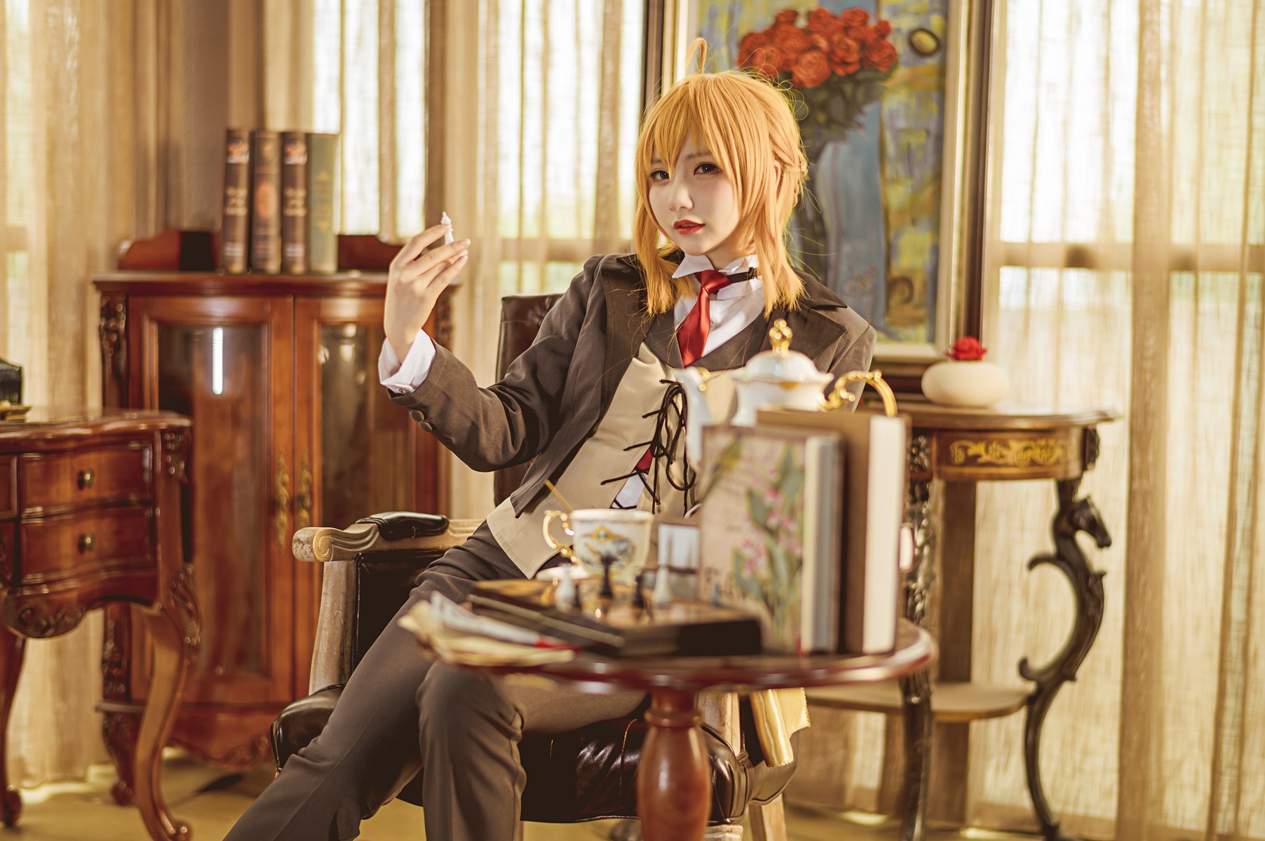 是一只熊仔吗 Cosplay 近卫昂(4)