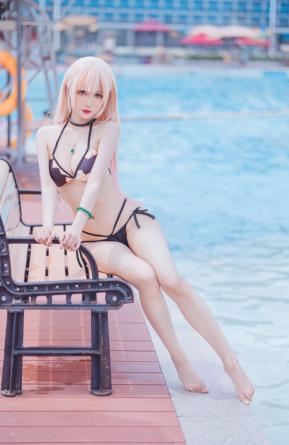 Cosplay 仙女月 喜多川海夢 Bikini(3)