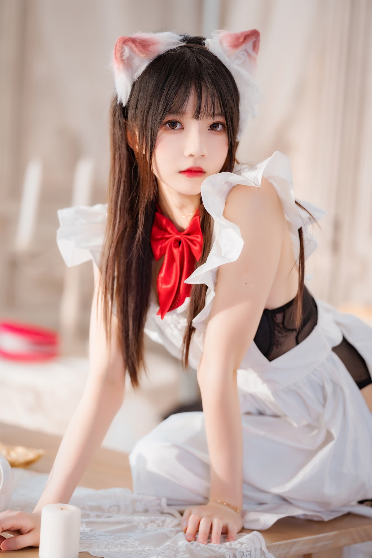 桜桃喵 Cosplay 长裙妹抖(45)