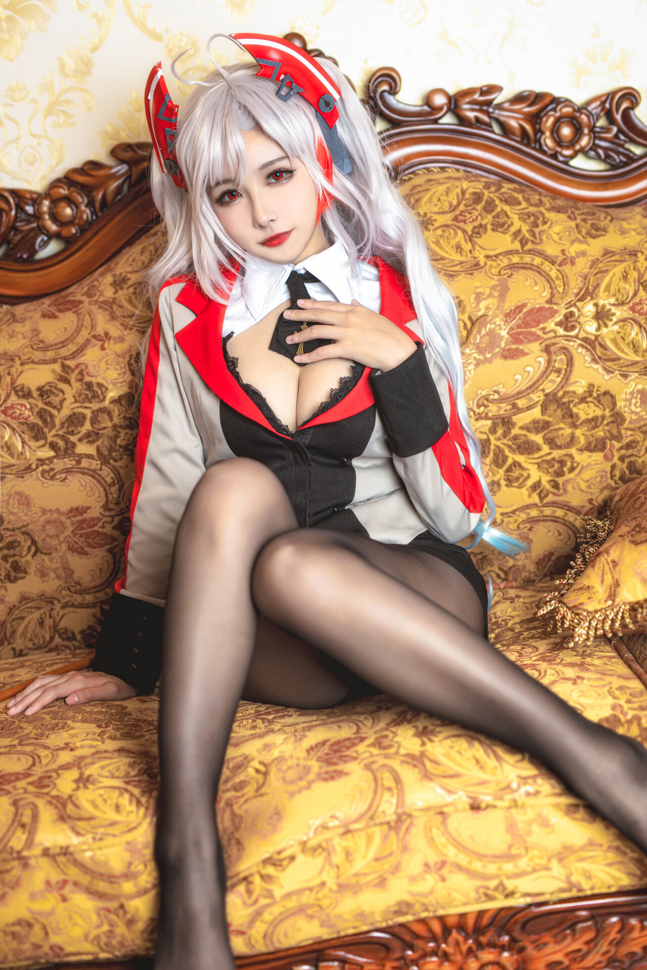 [Momoko葵葵] Prinz Eugen 欧根亲王 Teacher Ver.(18)