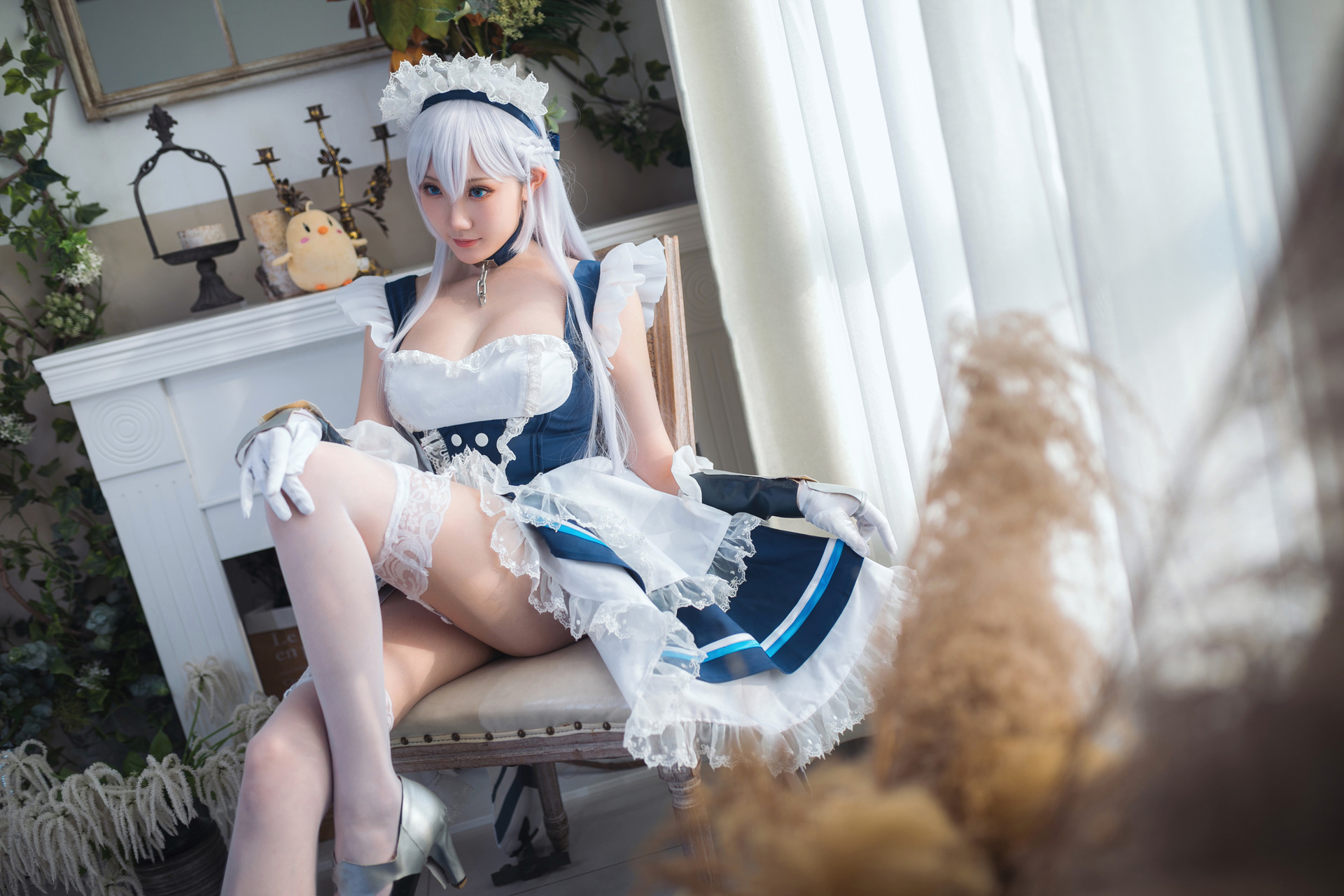 [瓜希酱] 贝尔法斯特 ベルファスト (Azur Lane 碧蓝航线)(14)