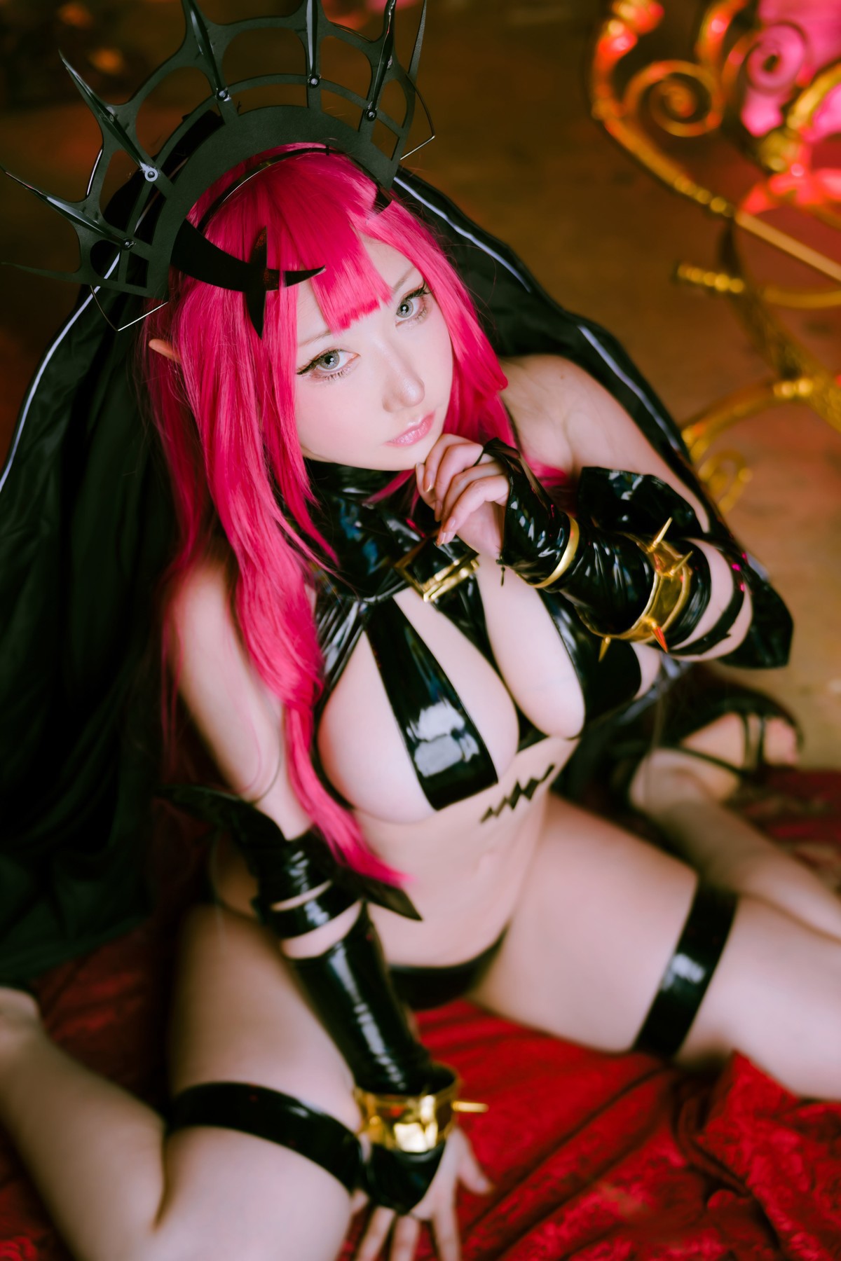 Cosplay SAKUサク Morgan le Fay Set.04(23)