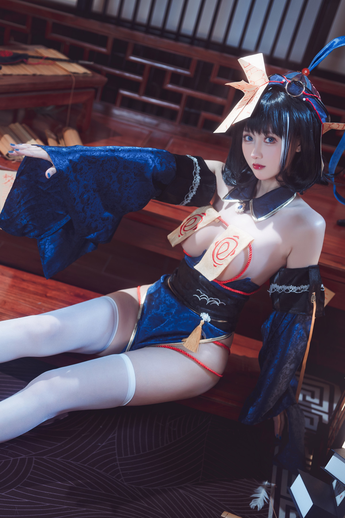 Cosplay 羽生三未 华甲欢庆僵尸三未全(15)