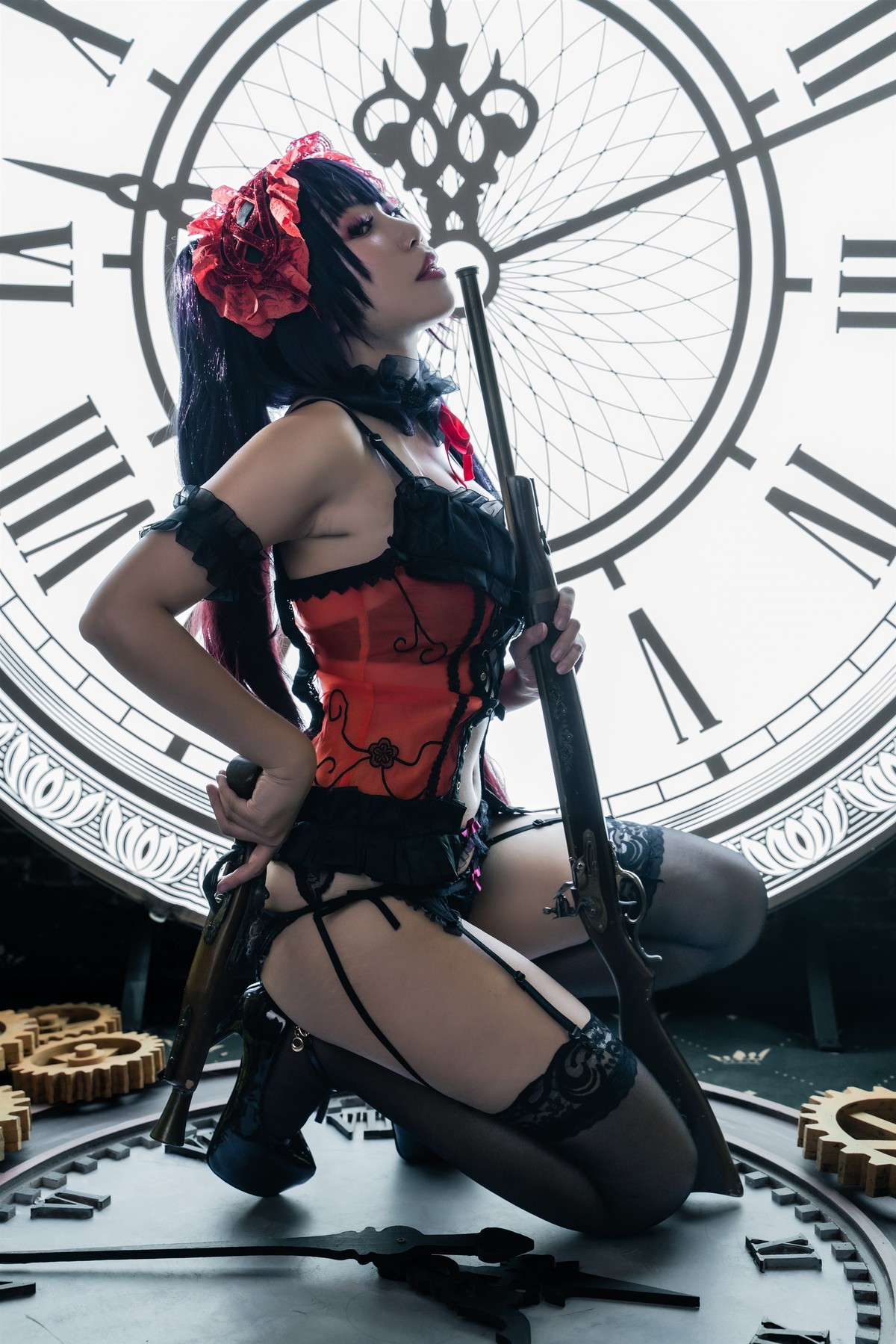 Cosplay 小琪Aki 时崎狂三 Kurumi Tokisaki(4)