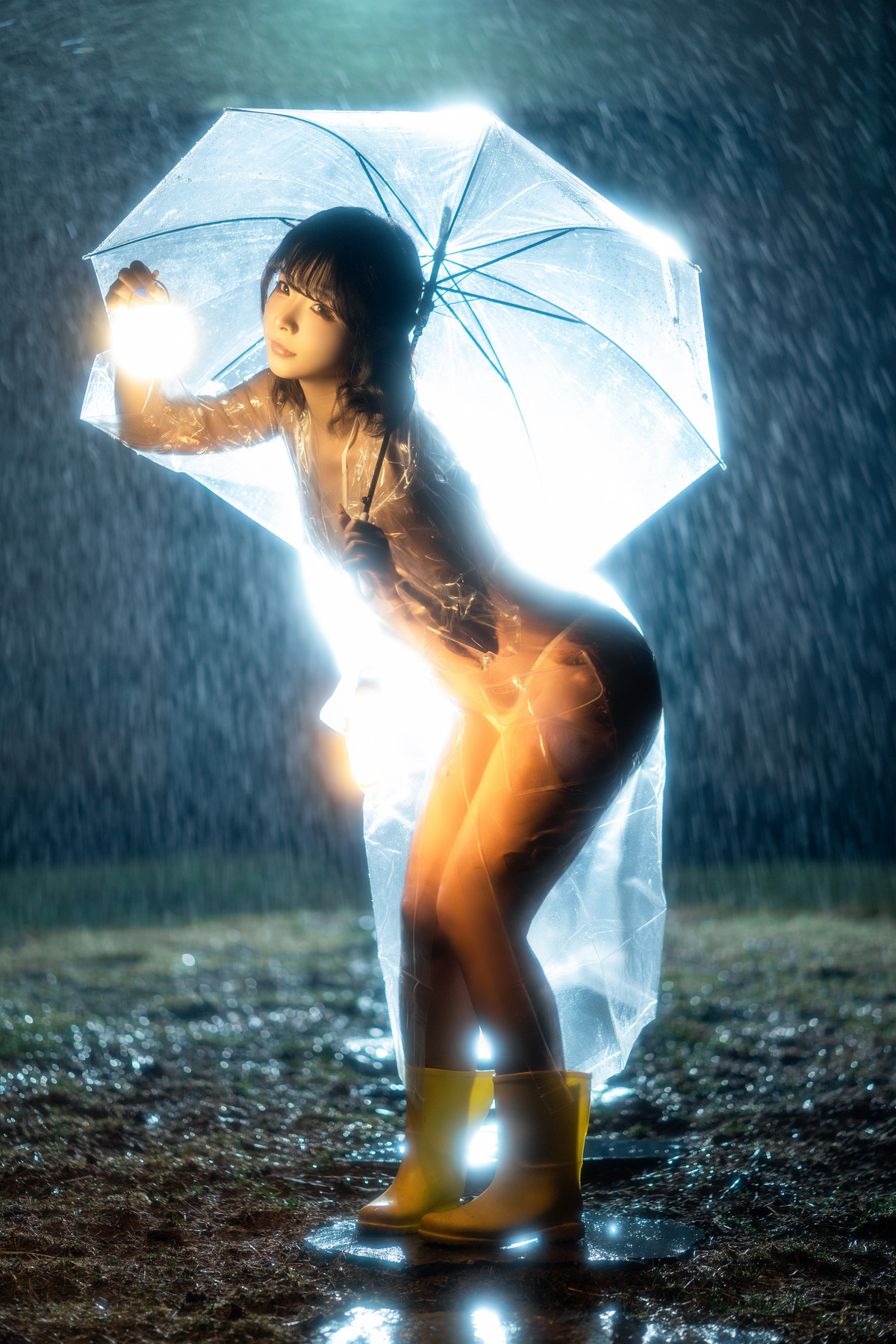 Cosplay Yuuhui玉汇 雨夜独舞 Set.01(14)