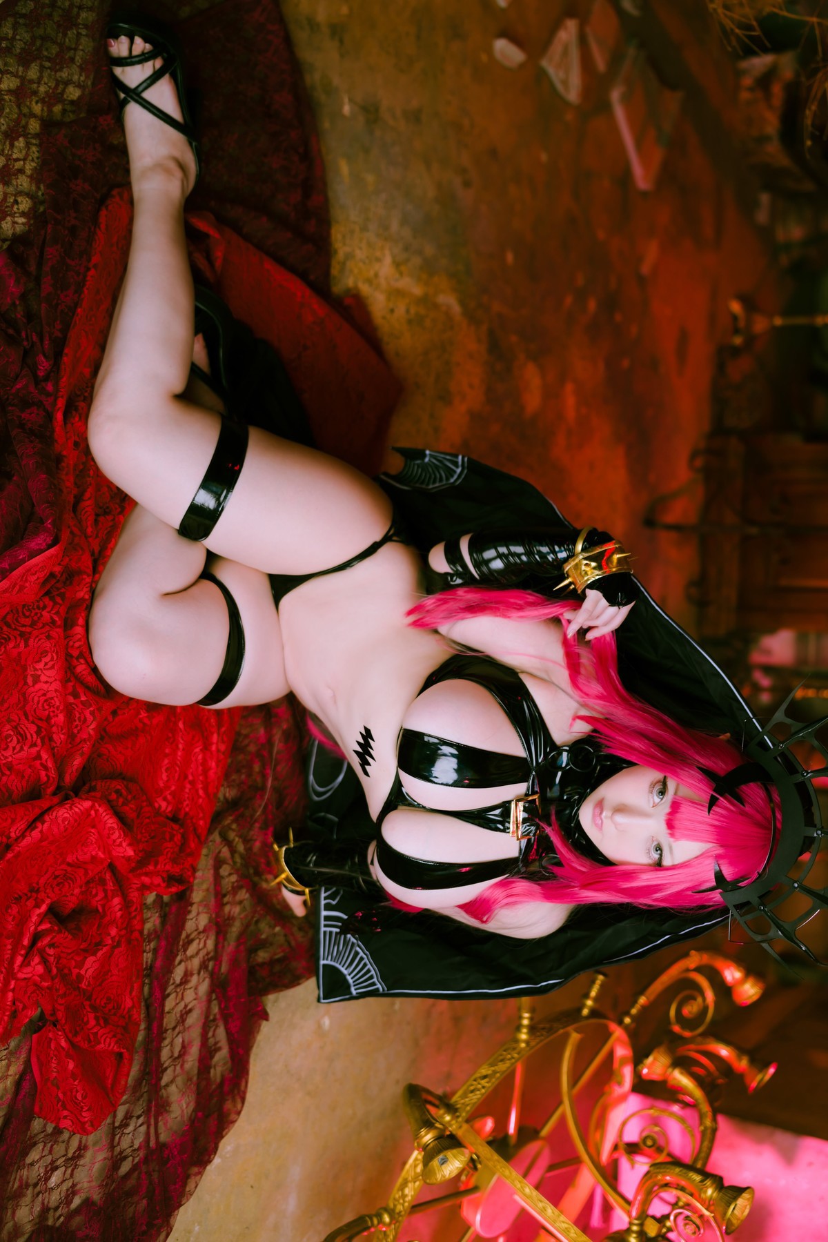 Cosplay SAKUサク Morgan le Fay Set.05(15)