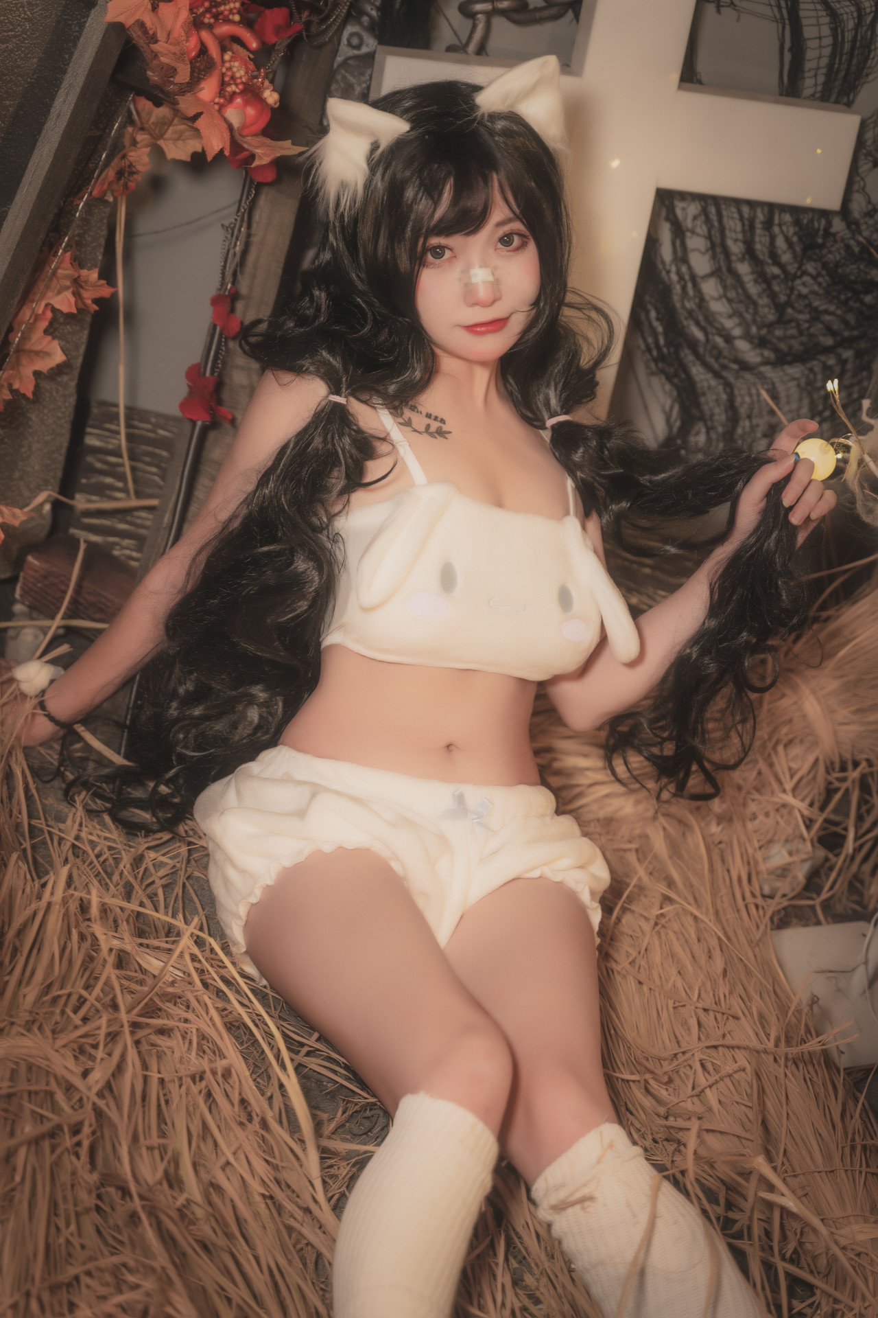 Cosplay 奇行家狗崽 玉桂狗睡衣(15)