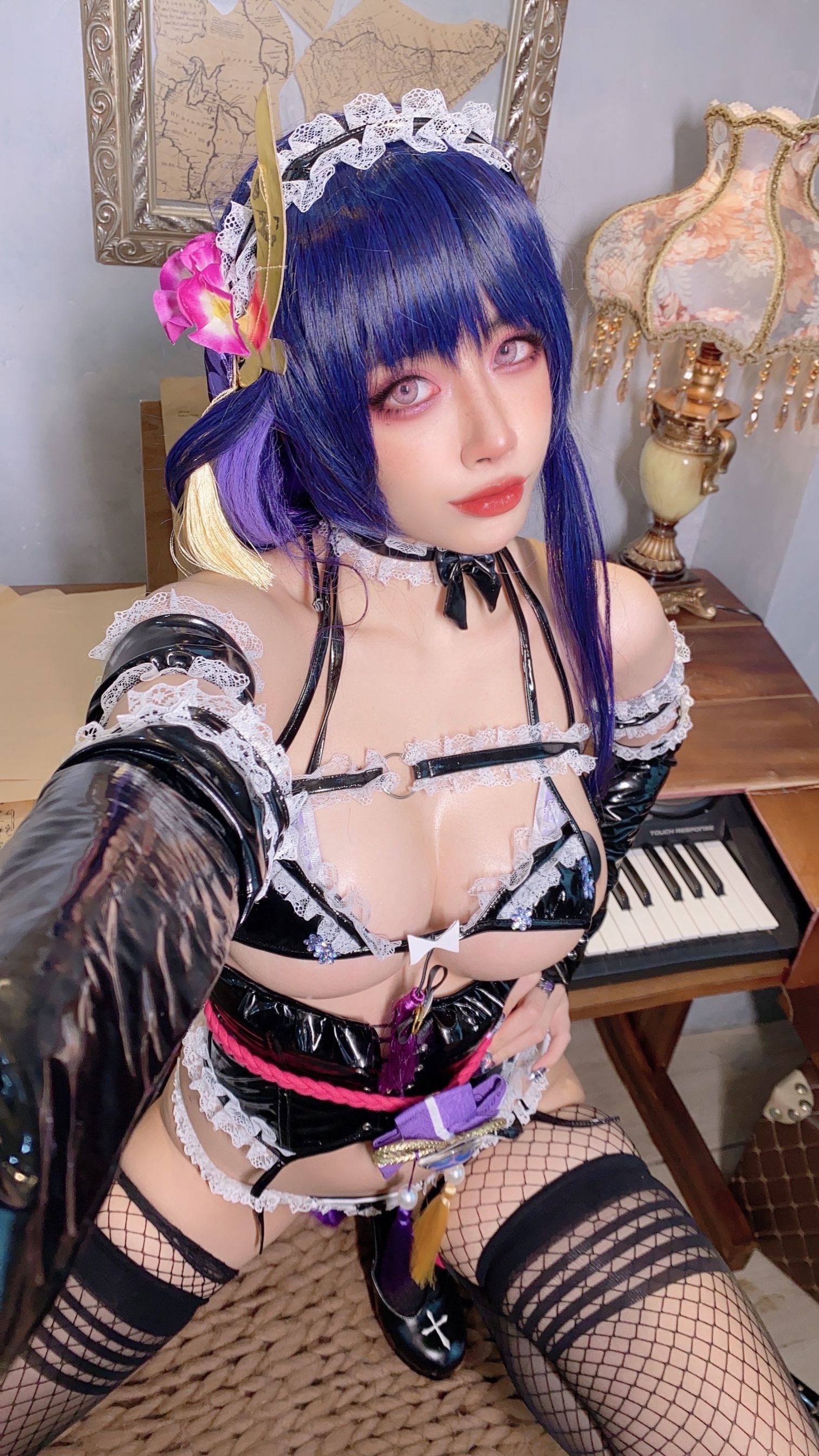 Maid Raiden ✧implied nude set✧(36)