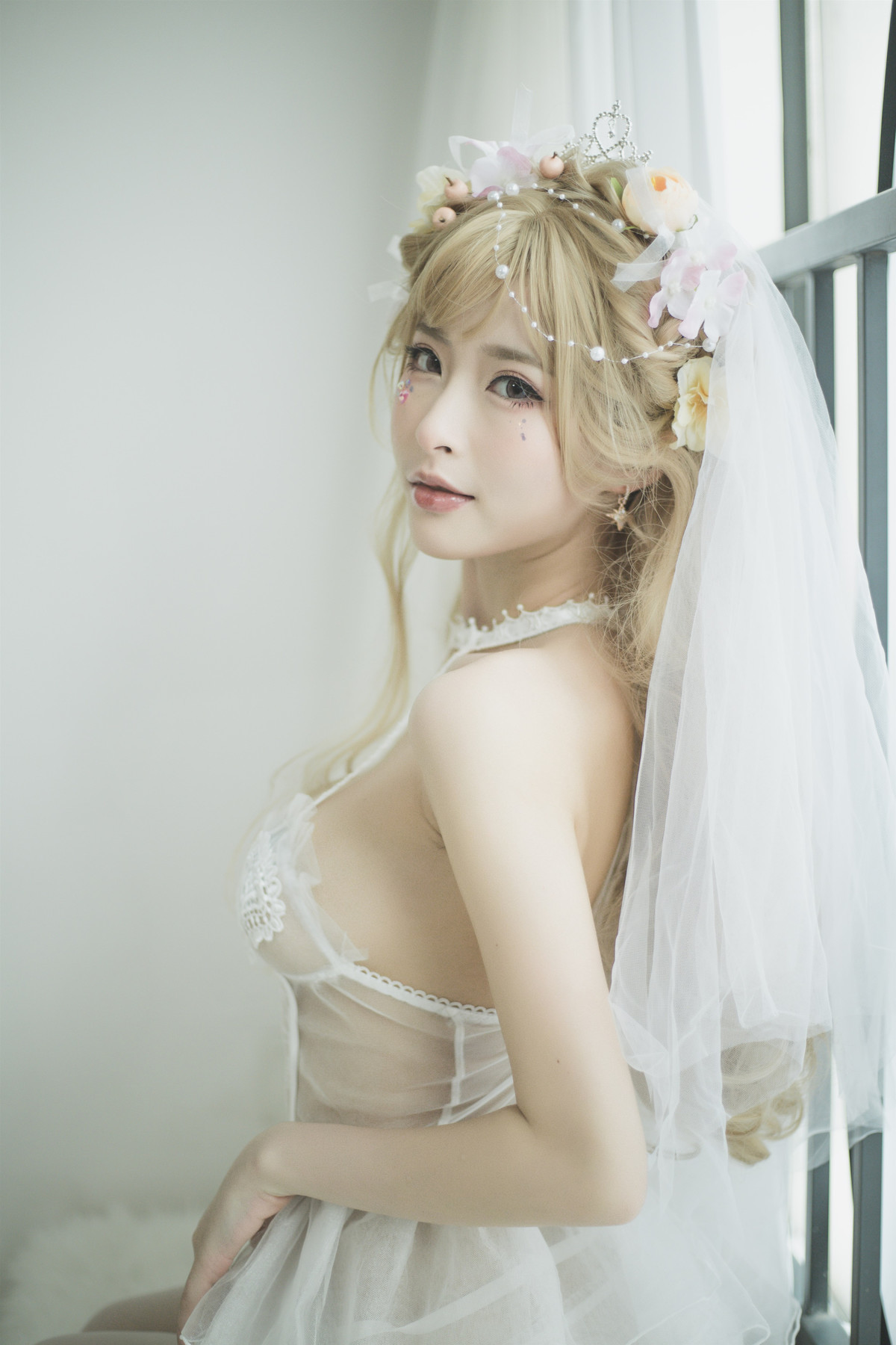 Cosplay 清水由乃 七三花嫁(8)