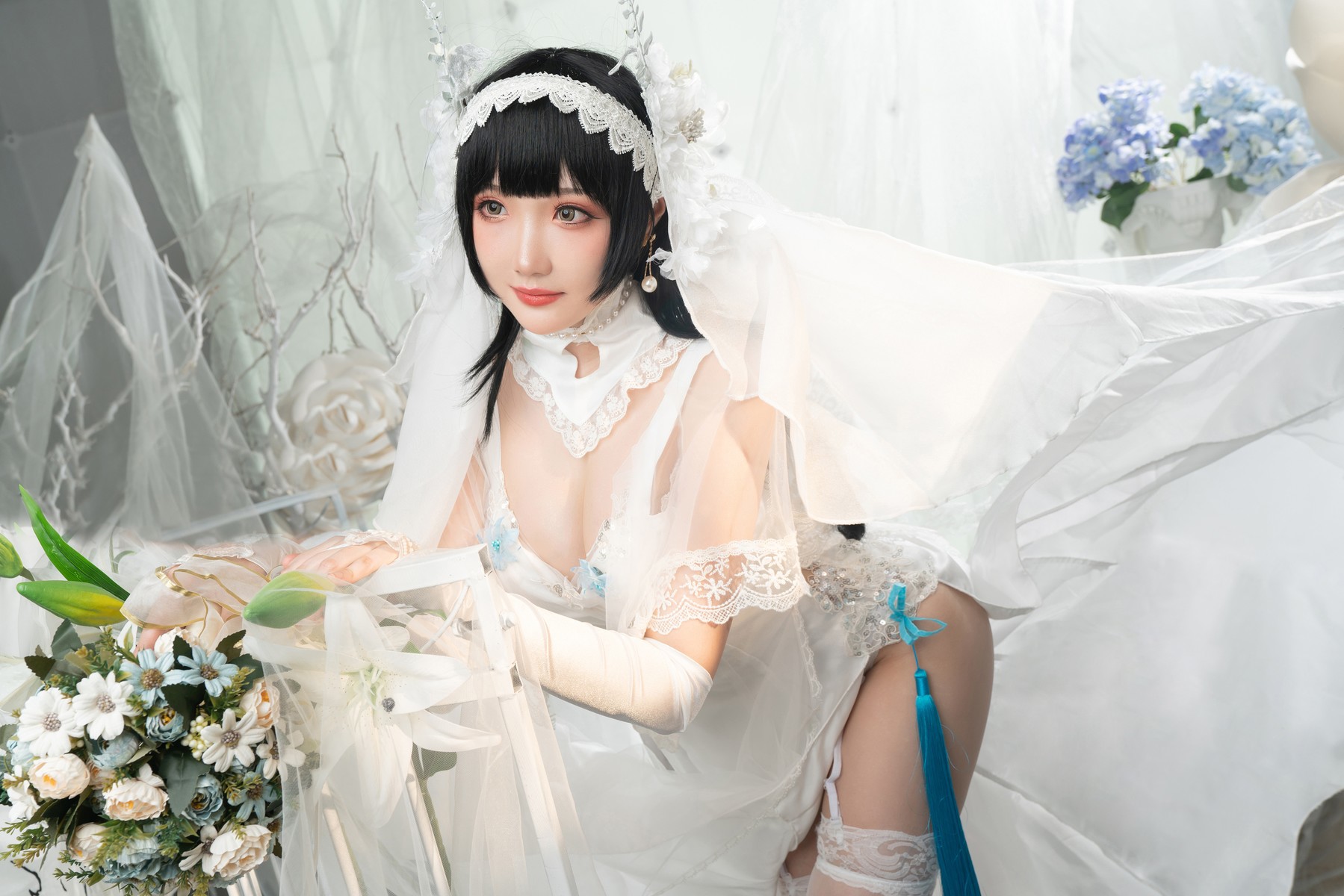 瓜希酱 Cosplay 95式花嫁(18)