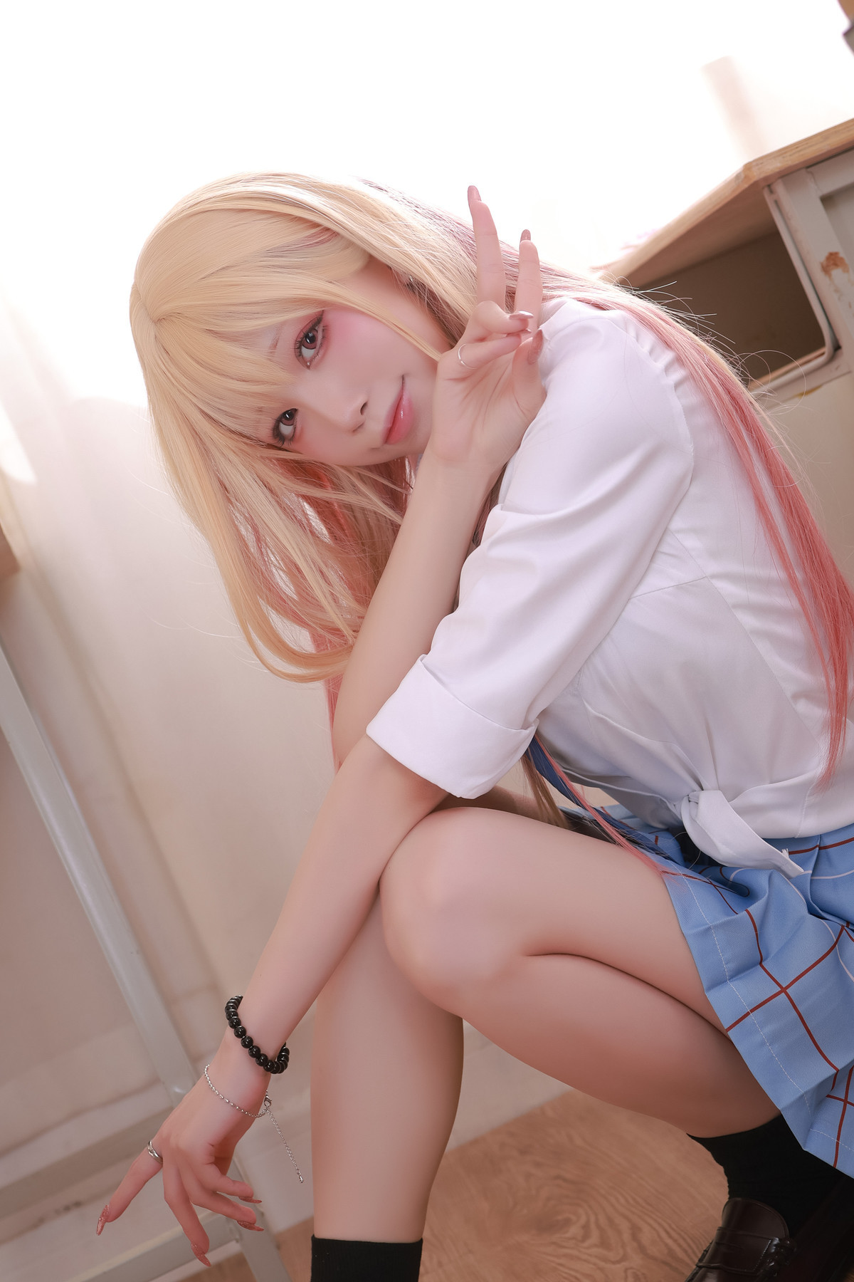 水淼aqua Cosplay Vol.117 Marin Kitagawa 喜多川海夢(12)