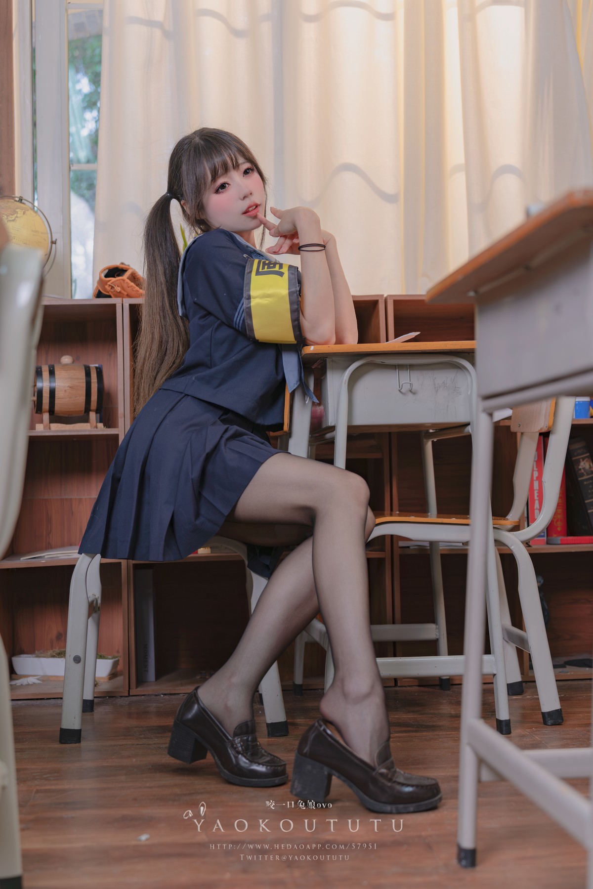 Cosplay 黏黏团子兔 六月订阅『学生会长竞选中』脸红的思春期(5)