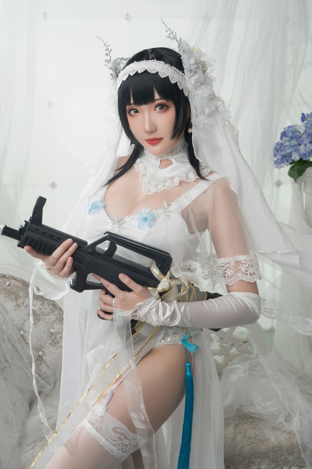 瓜希酱 Cosplay 95式花嫁(12)