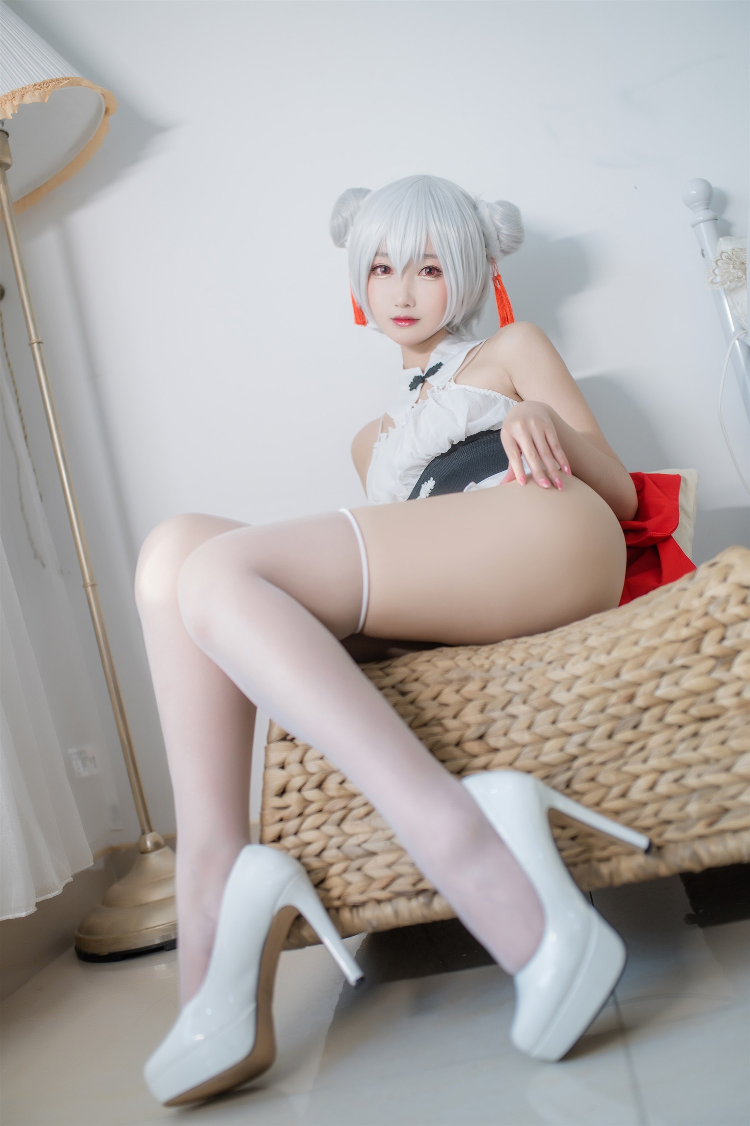 Cosplay 羽生三未 中華厨娘(9)