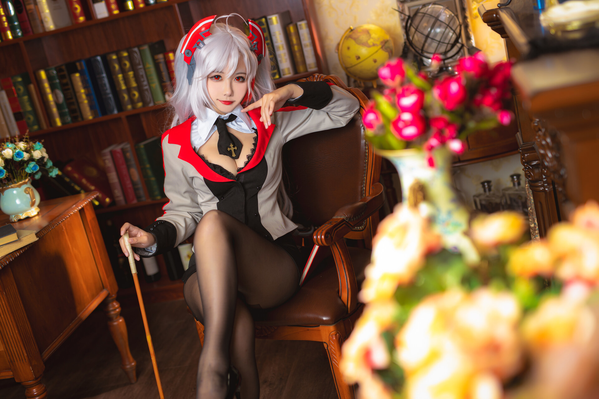 [Momoko葵葵] Prinz Eugen 欧根亲王 Teacher Ver.(1)