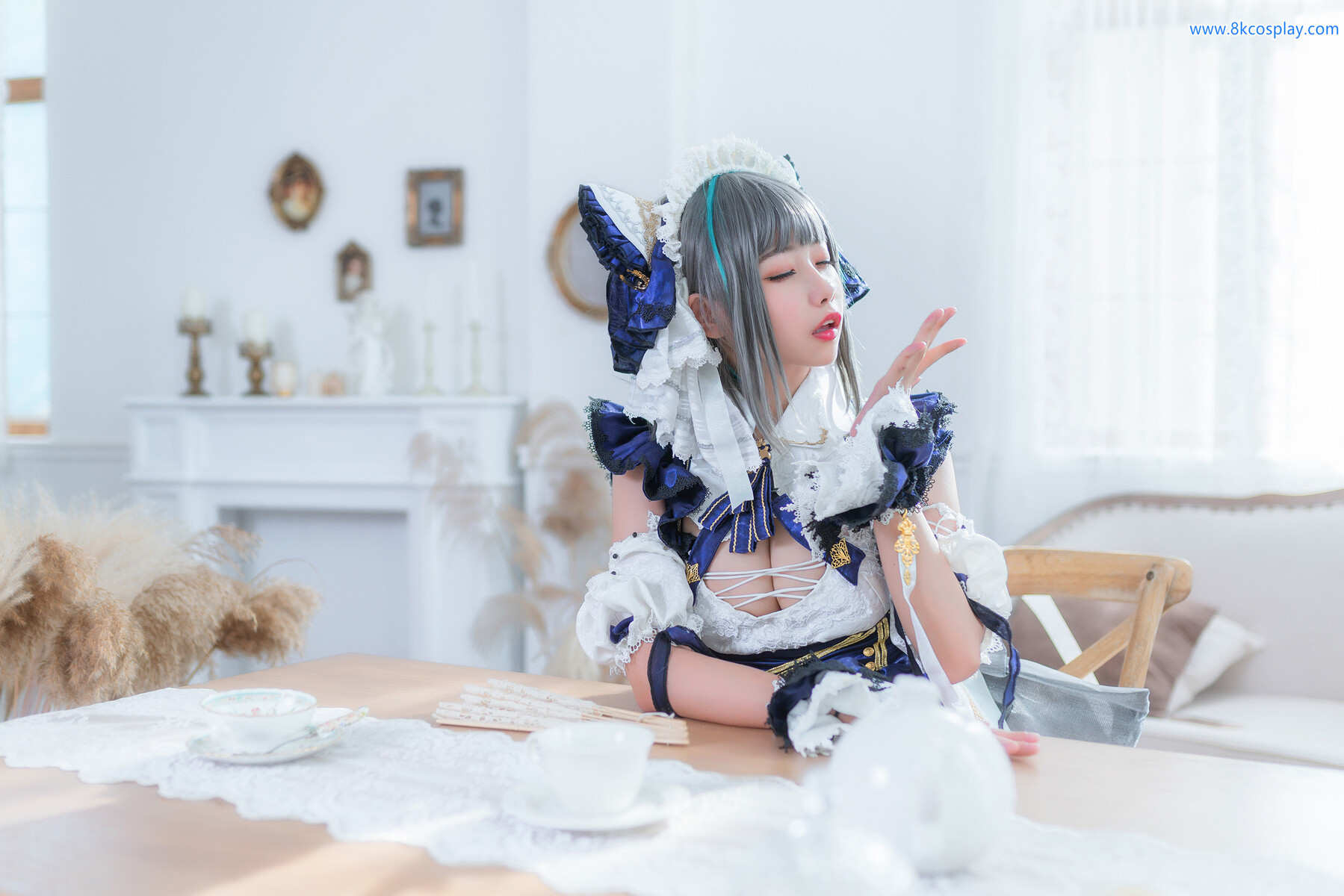 [Momoko葵葵] 柴郡 Cheshire Maid(22)