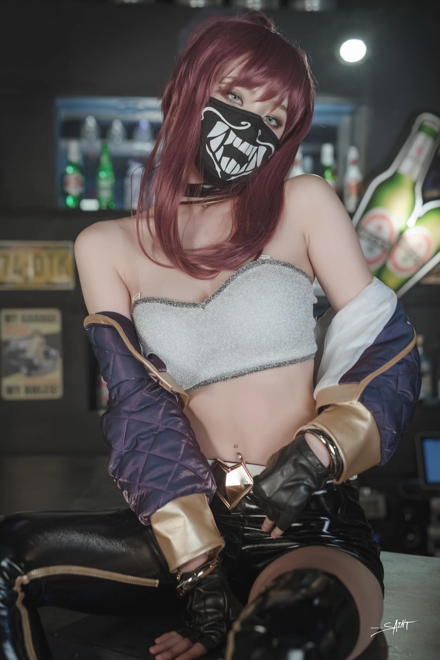 Yuna 유나, [SAINT Photolife] KDA Akali(15)