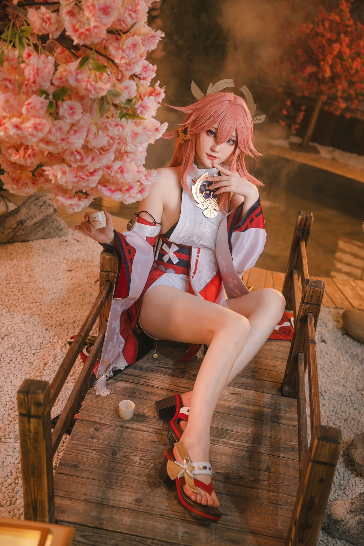 蛋黄mayo Cosplay 八重神子(2)