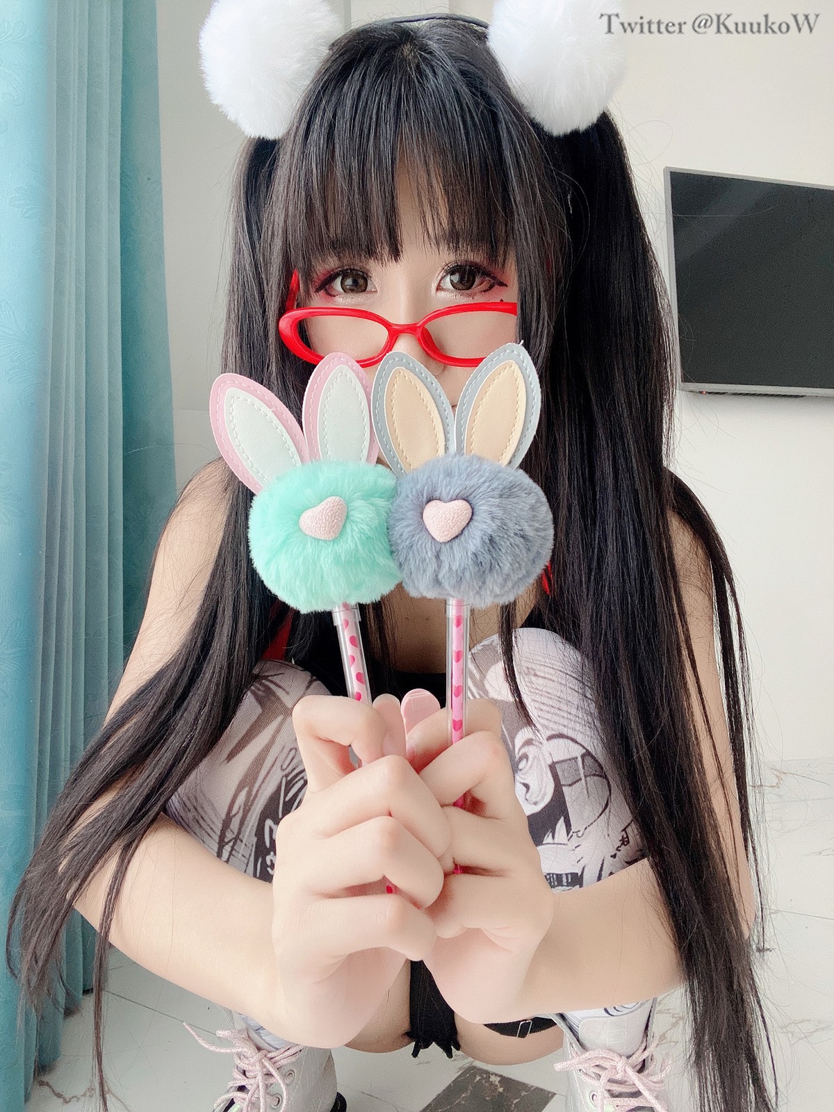 Cosplay KuukoW クー子 Megane Chan(15)