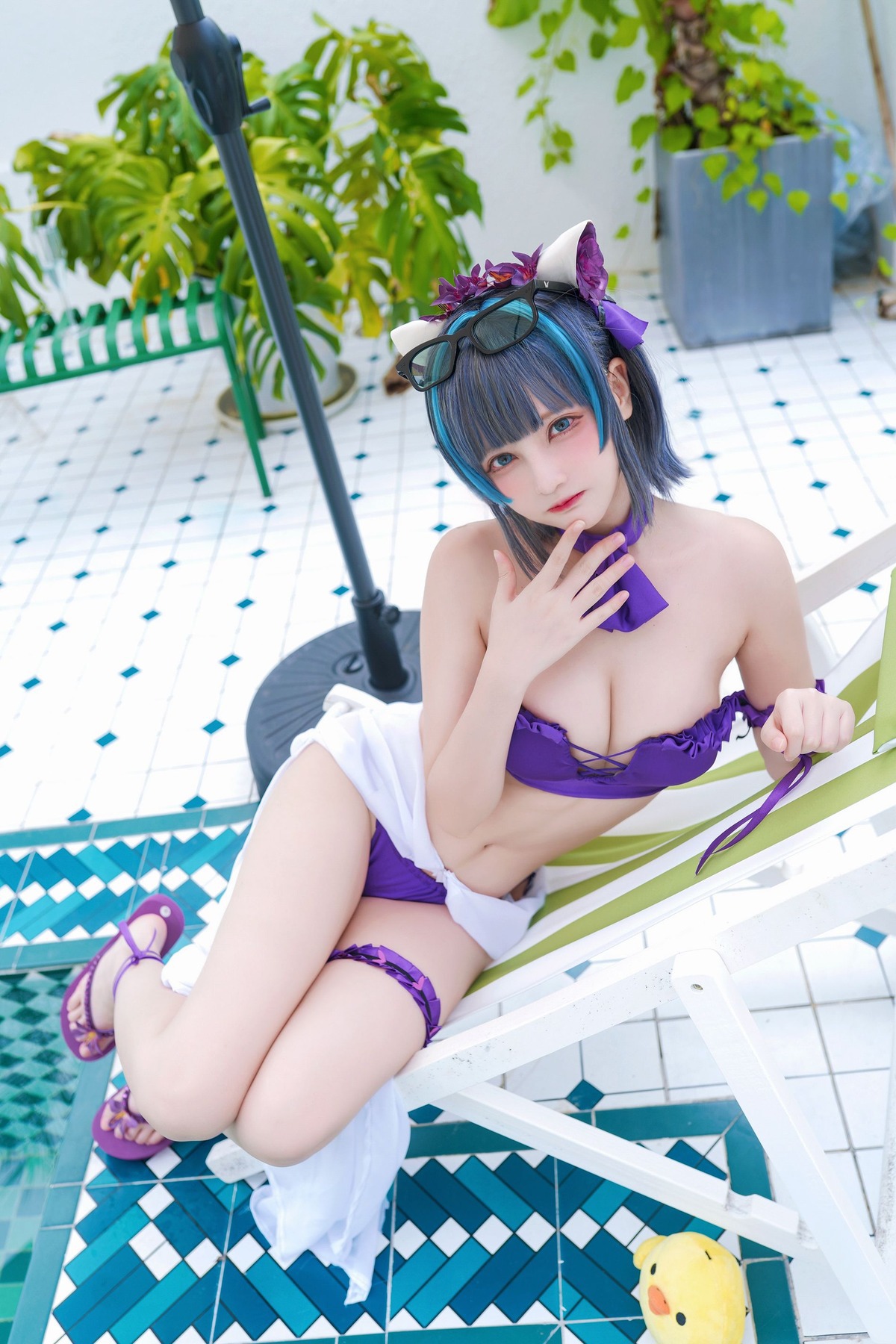 [Senya Miku 千夜未来] Cheshire Swimsuit(25)