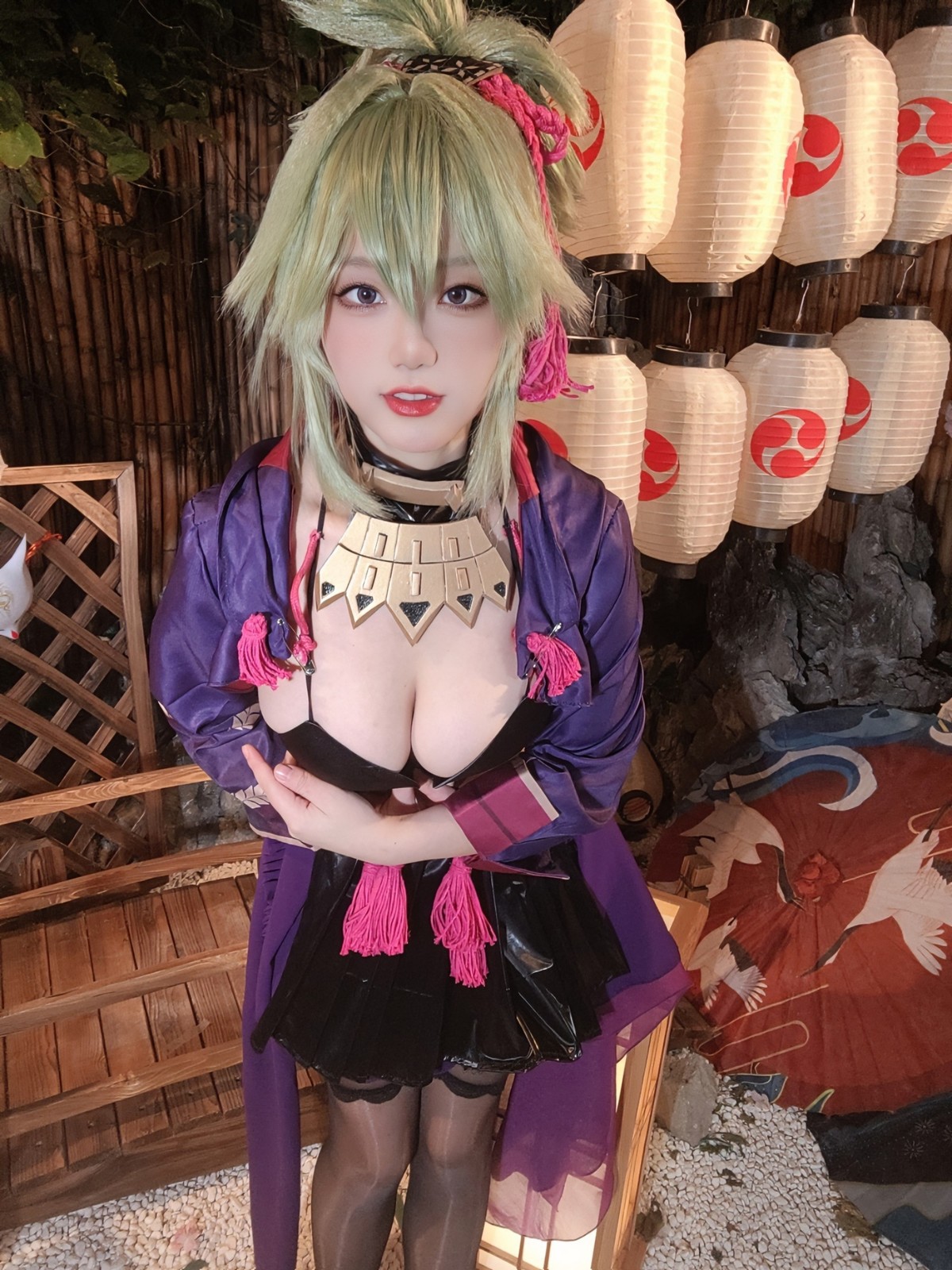 Cosplay 七七娜娜子 久岐忍同人(33)