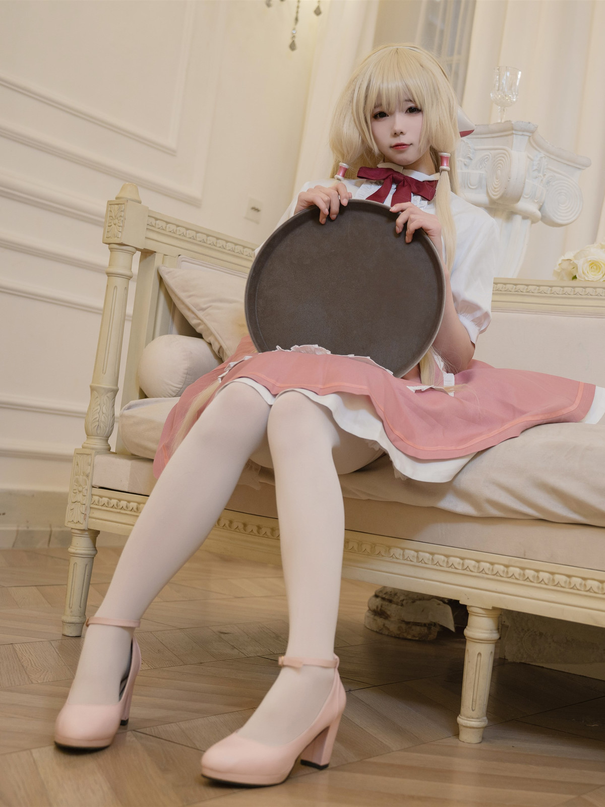 Cosplay 咬一口兔娘 女仆小叽(3)