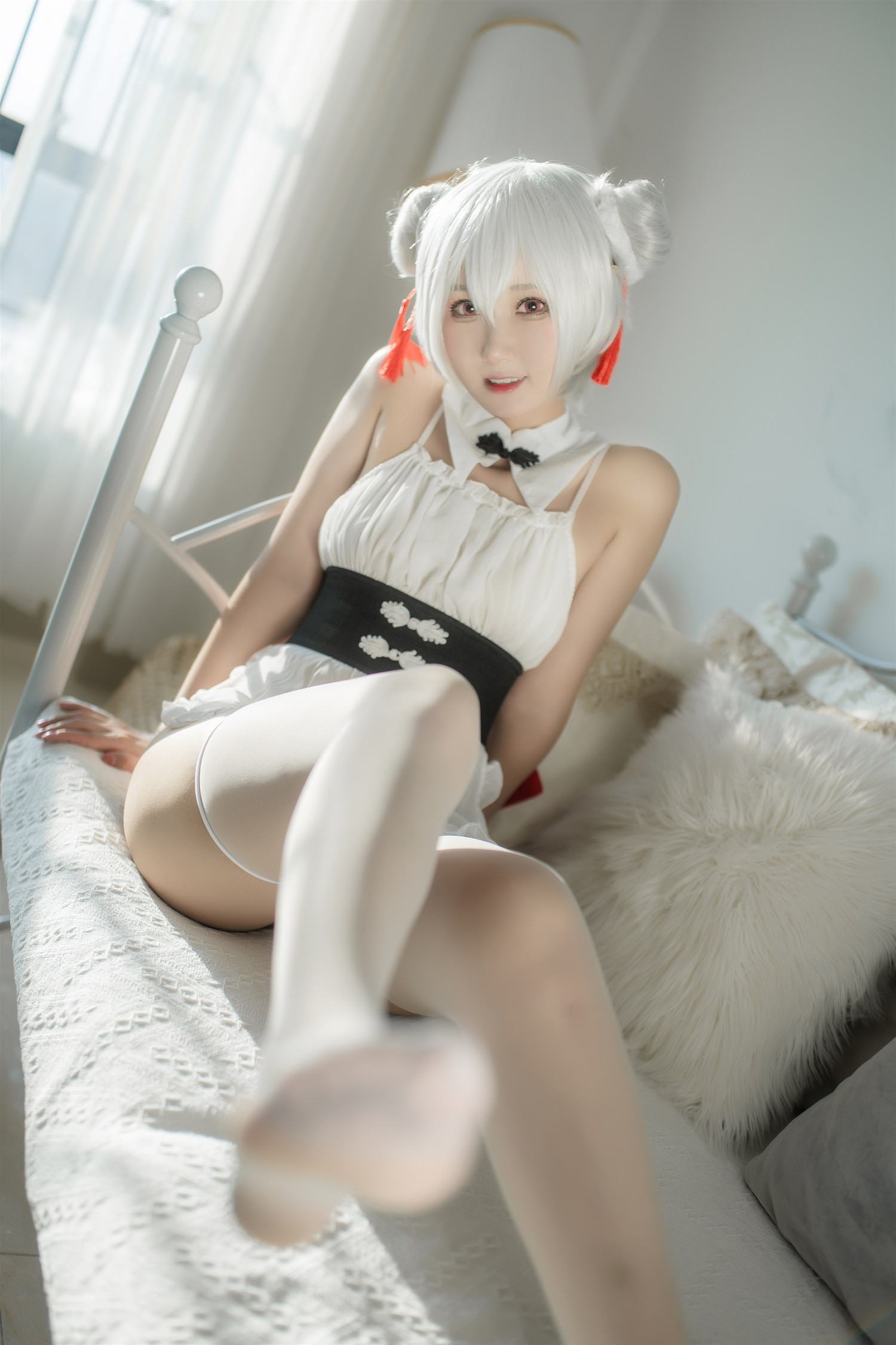 Cosplay 羽生三未 中華厨娘(27)