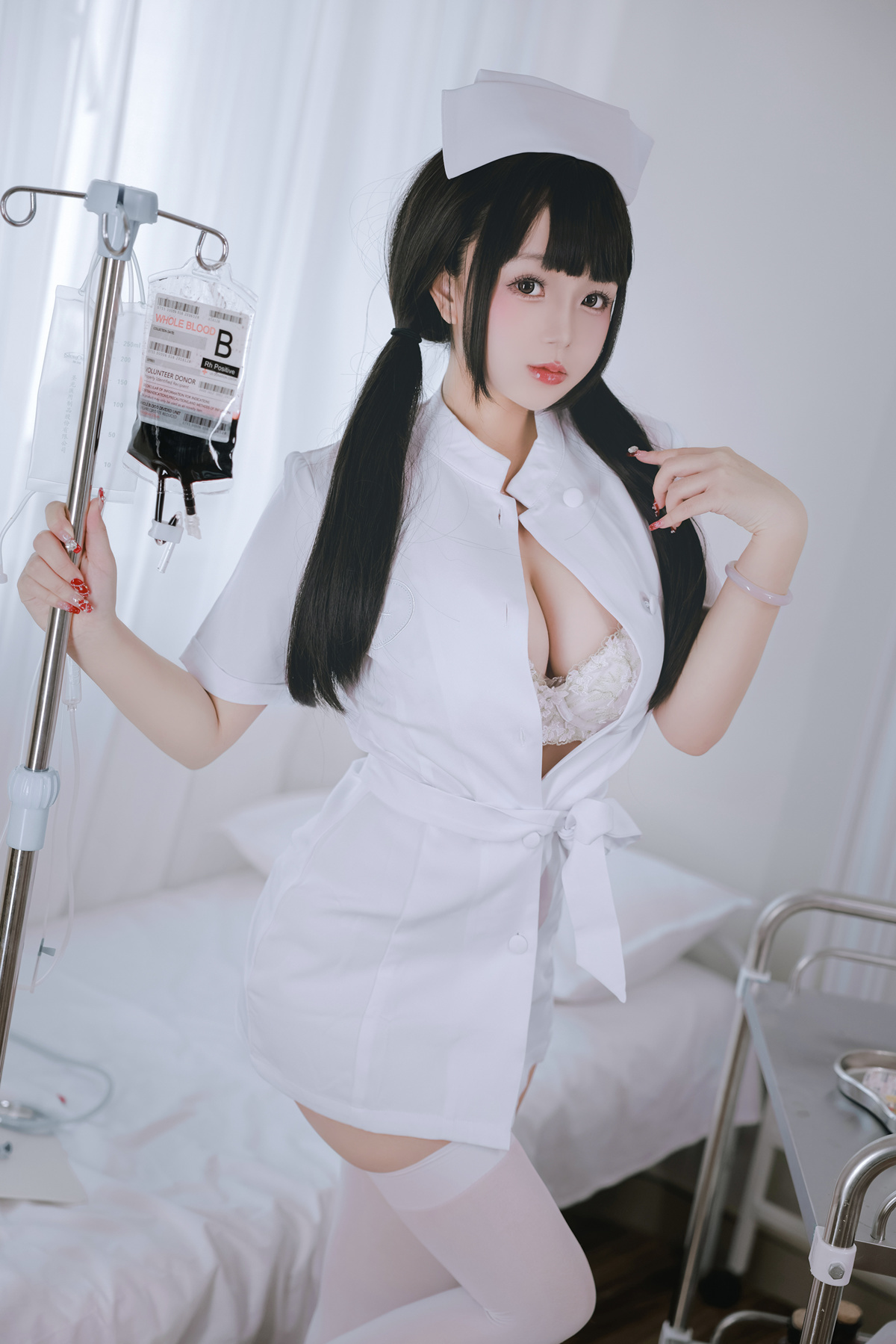 Cosplay Rinaijiao日奈娇 诊所护士 Set.01(17)