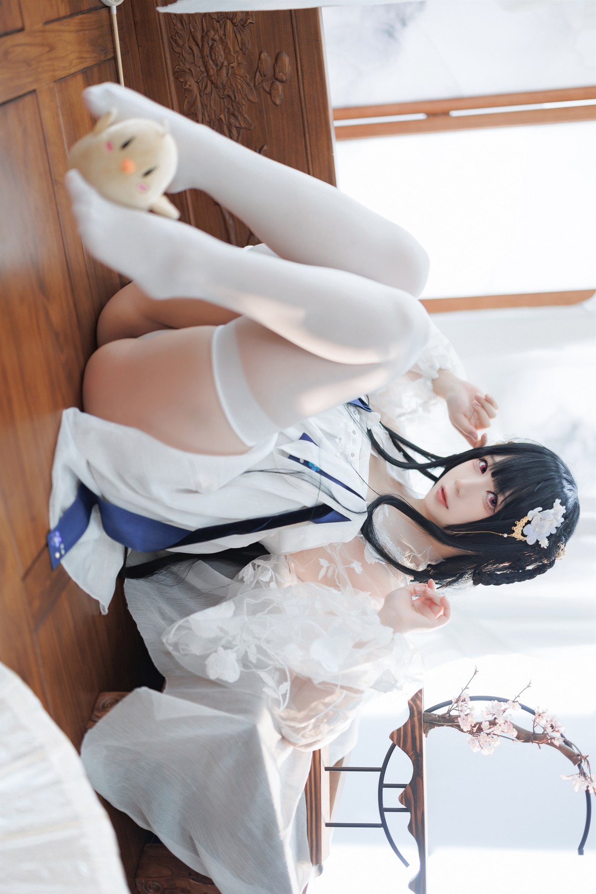 Cosplay 樱落酱 逸仙 膏发凝脂(8)