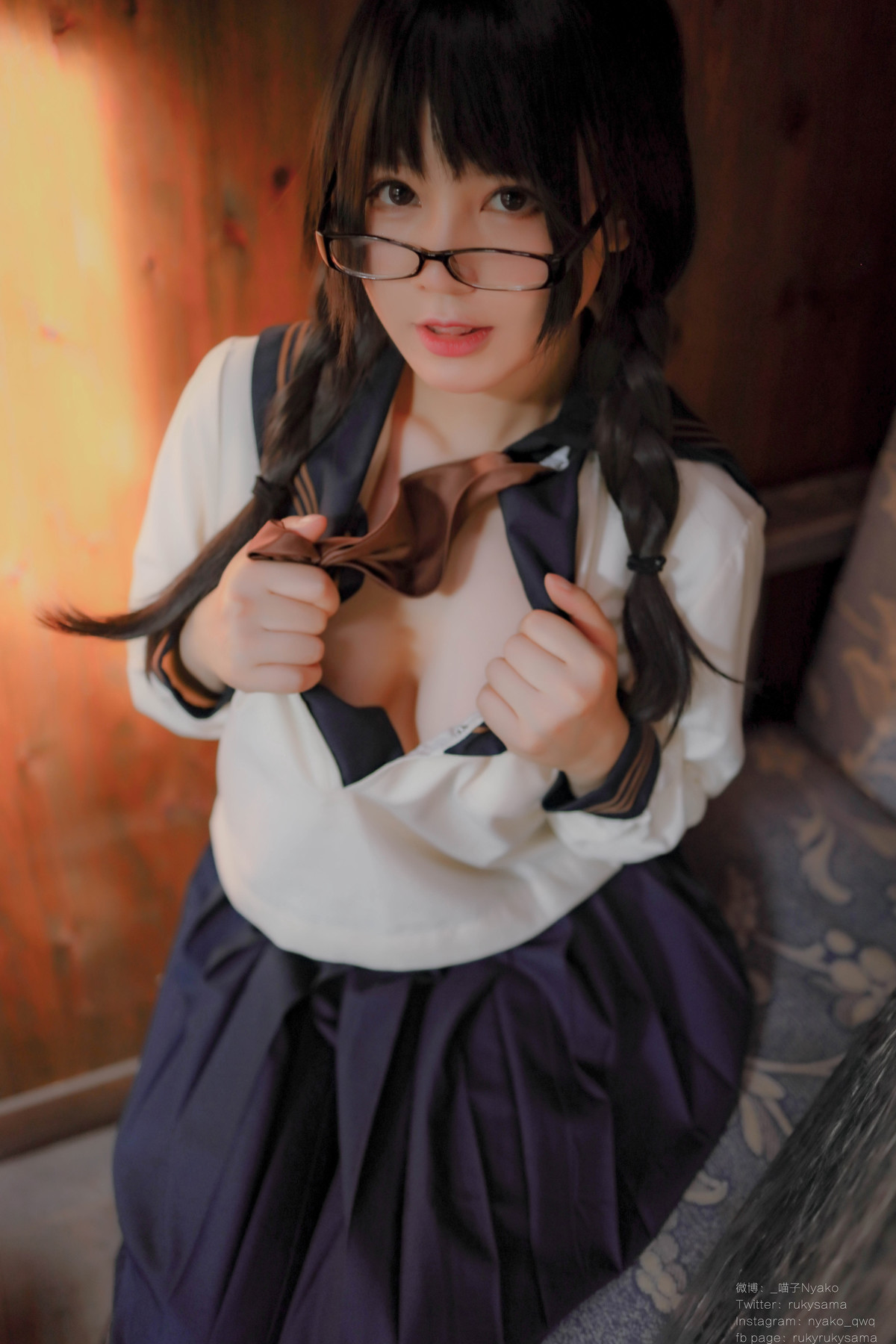 Cosplay Nyako喵子 痴·女子校生 Set.02(23)