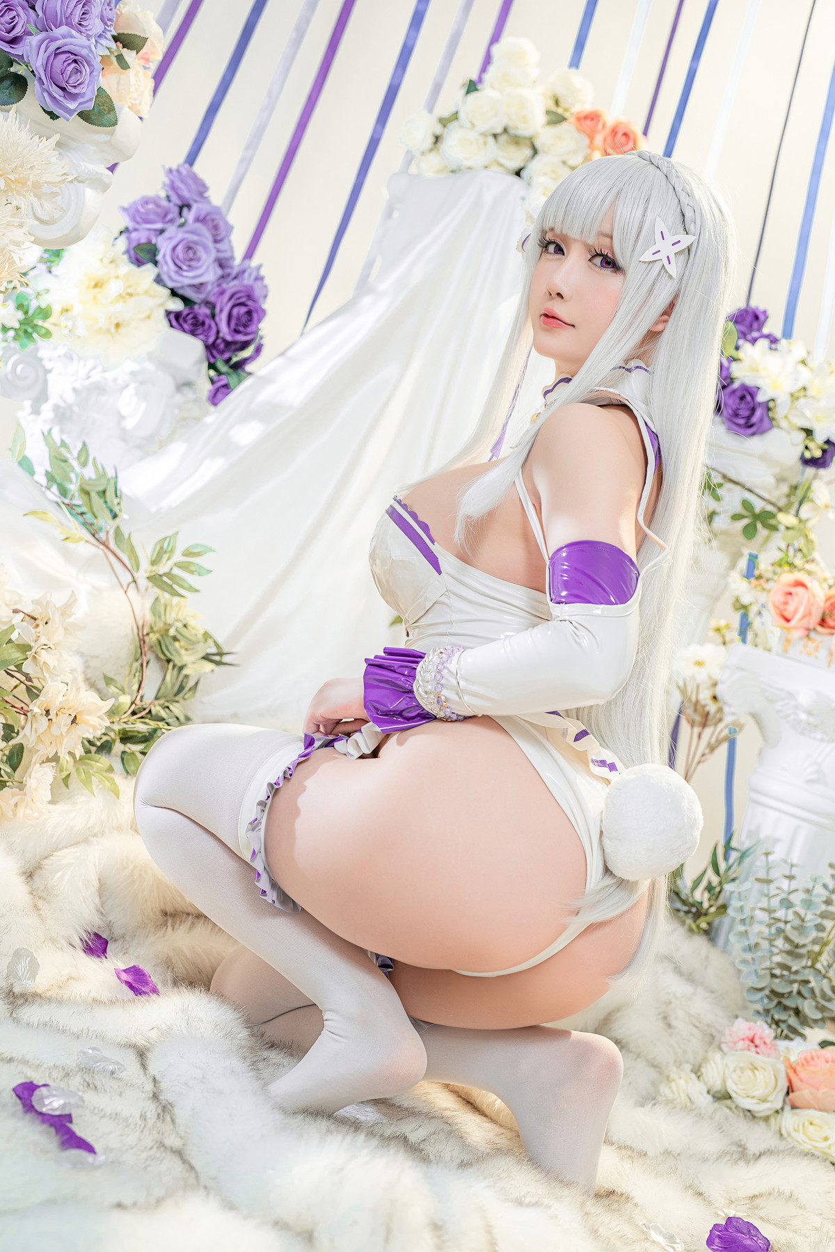 Hoshilily 小姐姐星之迟迟 Cosplay 爱蜜莉雅(17)