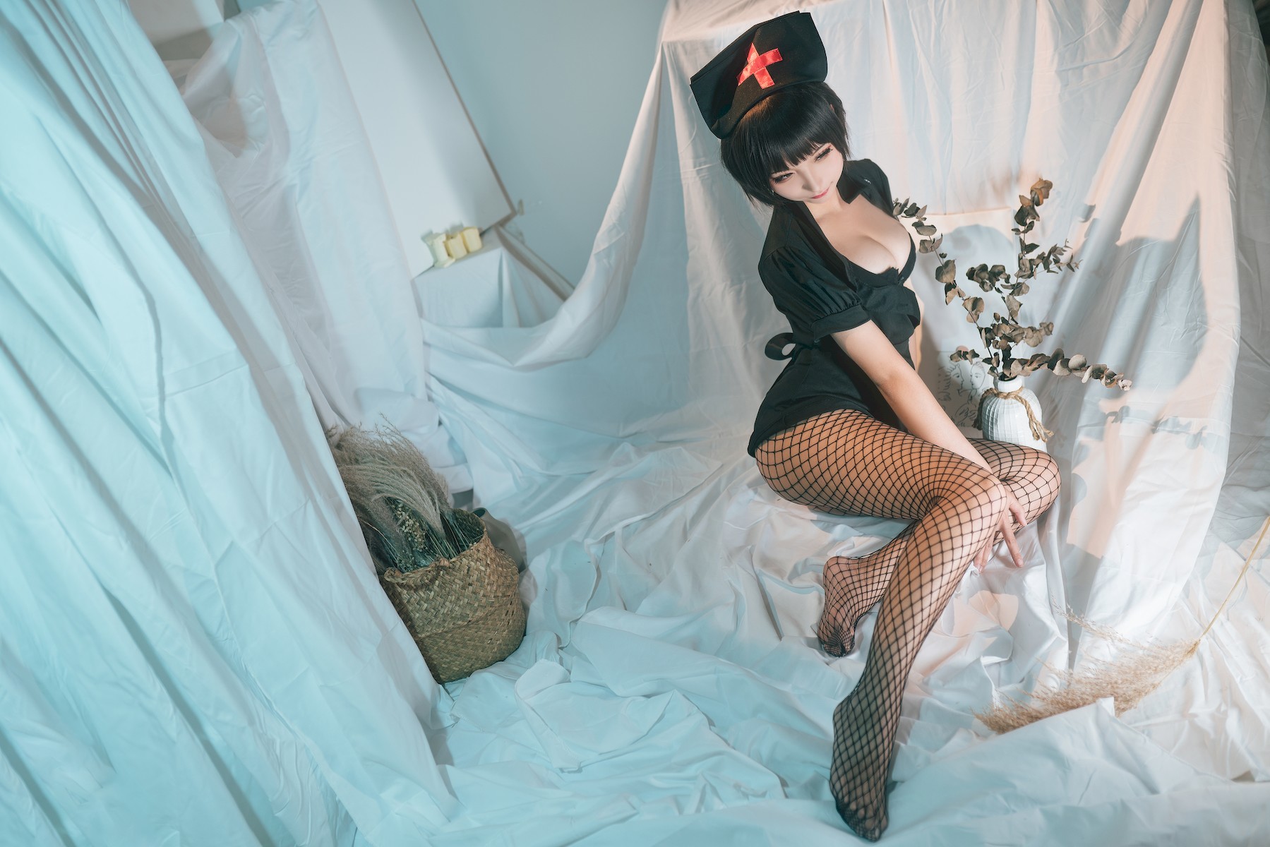 Cosplay 蠢沫沫 Chunmomo 护士 Dark Nurse(28)