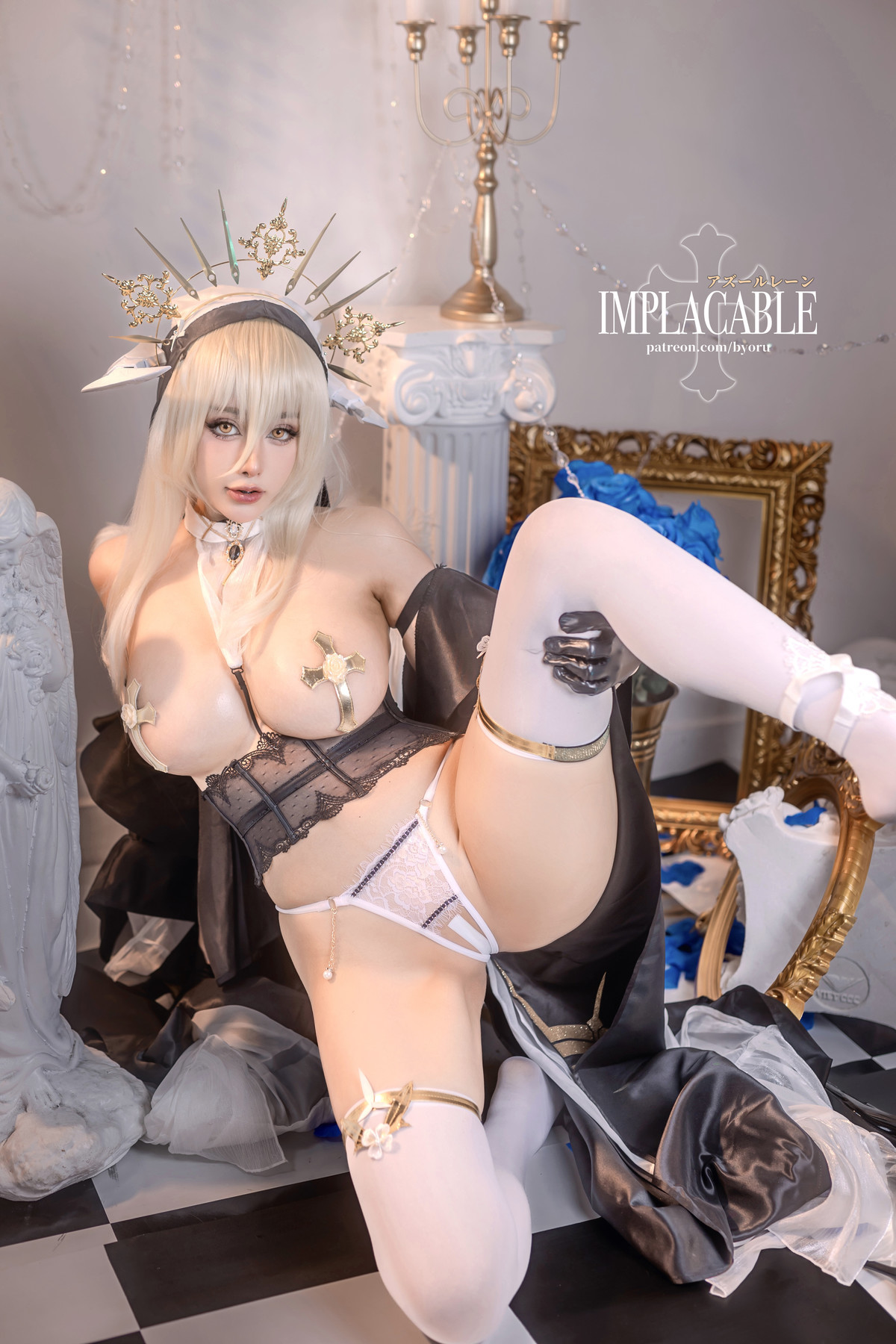 Cosplay 日本性感萝莉Byoru HMS Implacable(31)