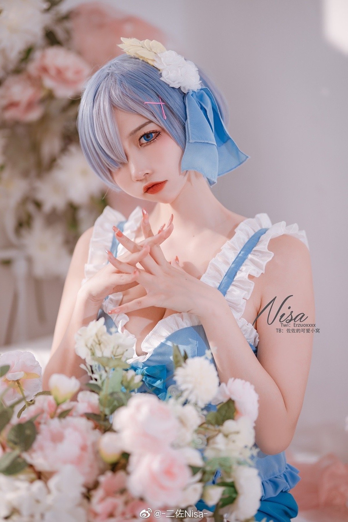 二佐Nisa Cosplay 蕾姆(3)