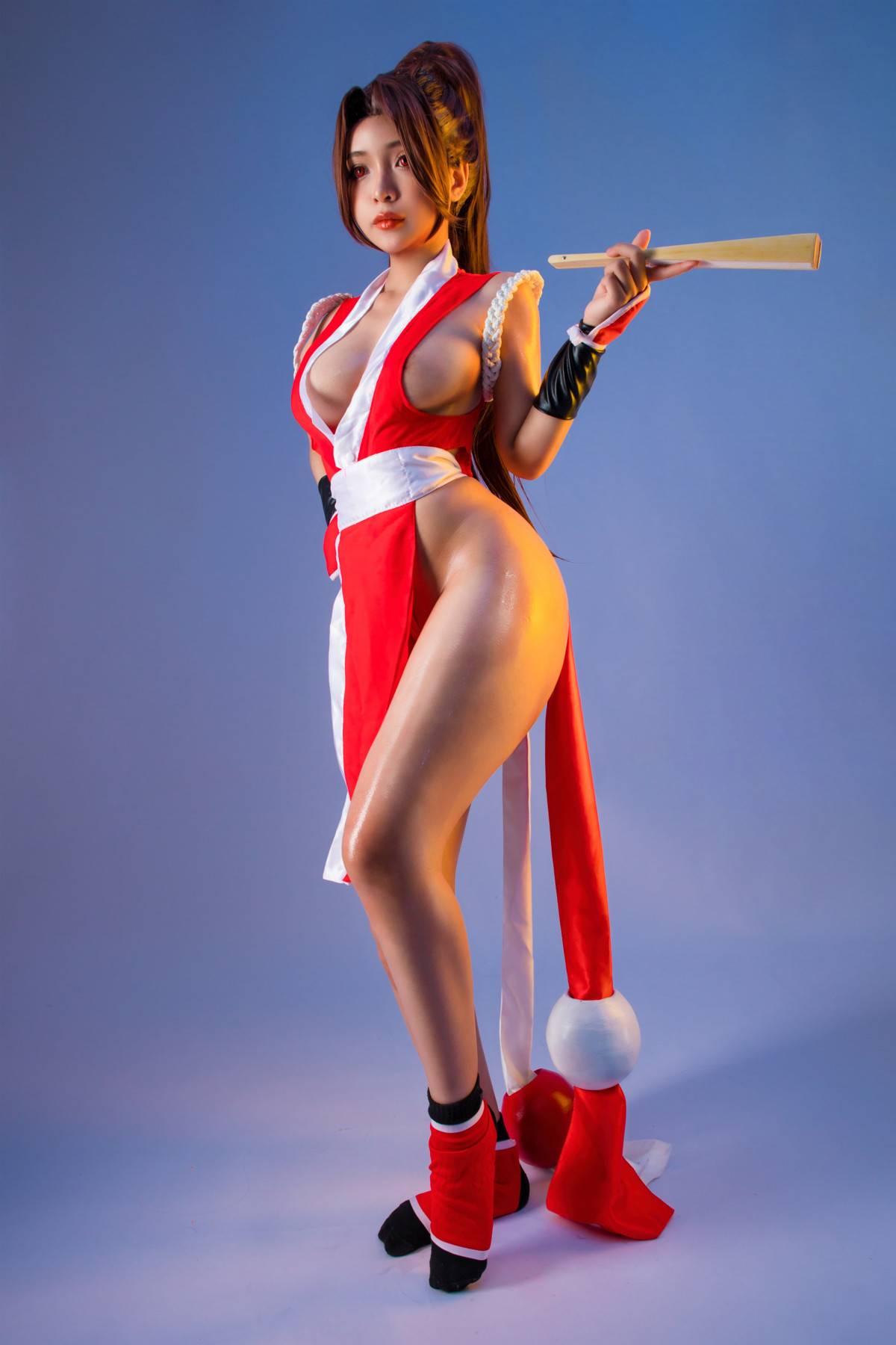 Cosplay Umeko.J Mai Shiranui Set.01(6)