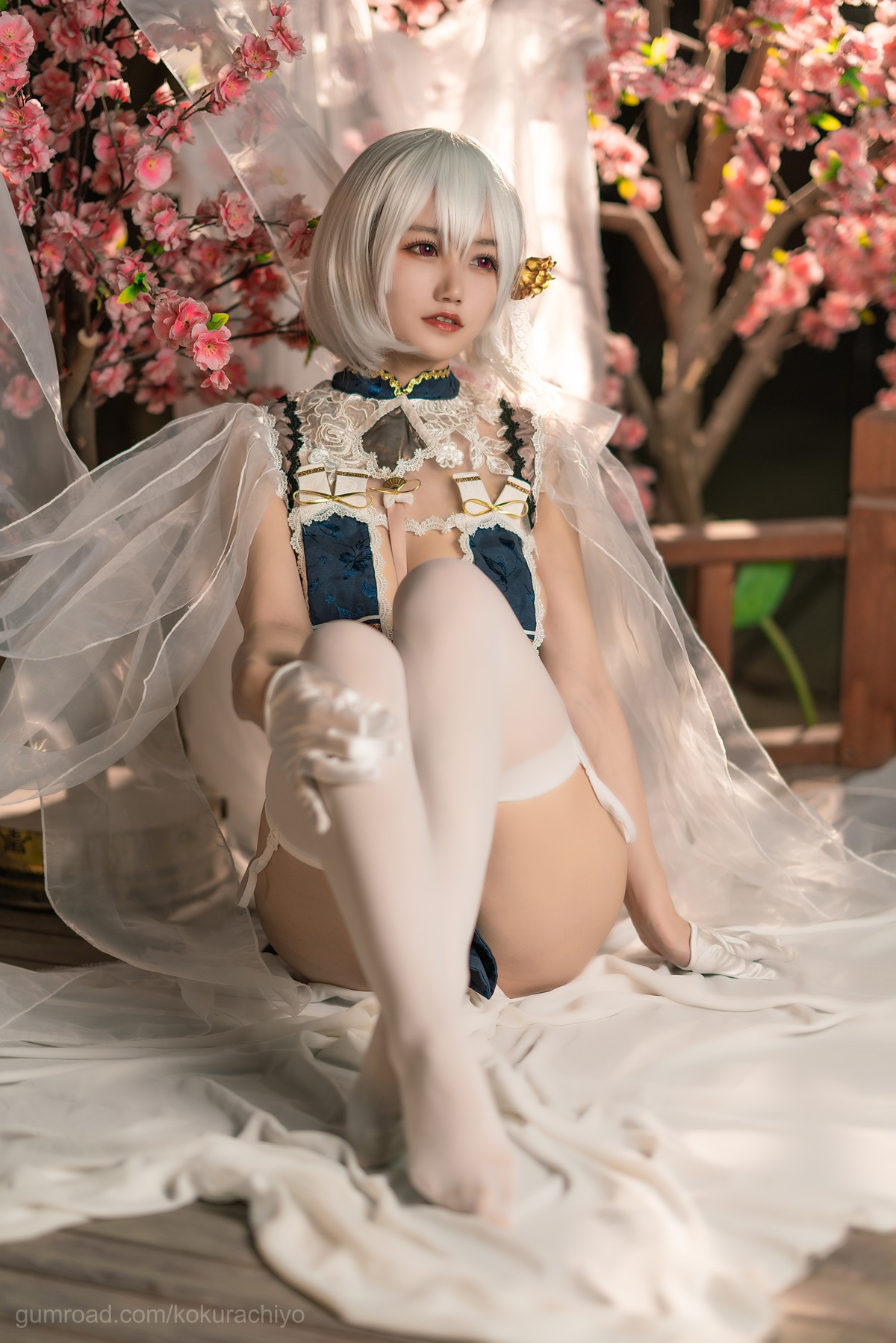 Cosplay 小仓千代 天狼星旗袍(18)