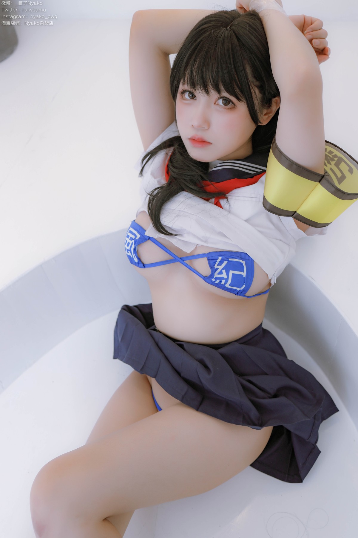 Cosplay Nyako喵子 风纪委员(46)