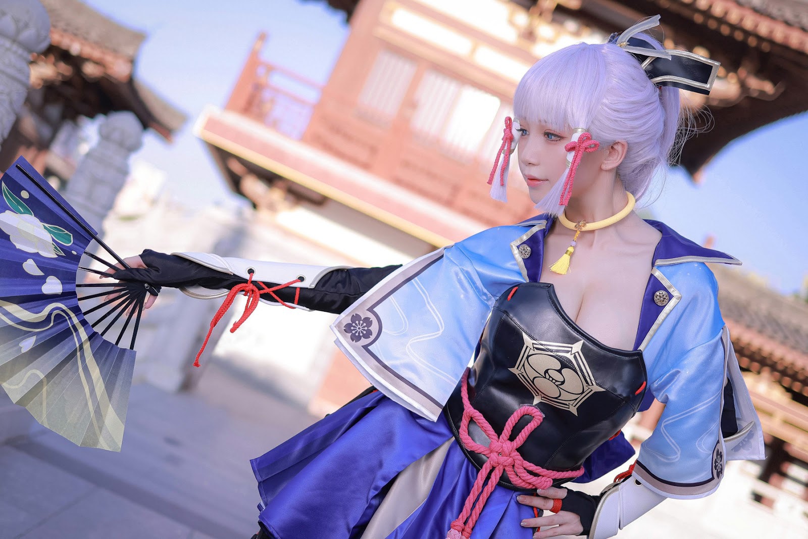 Cosplay 水淼Aqua 神里綾華 Kamisato Ayaka(11)