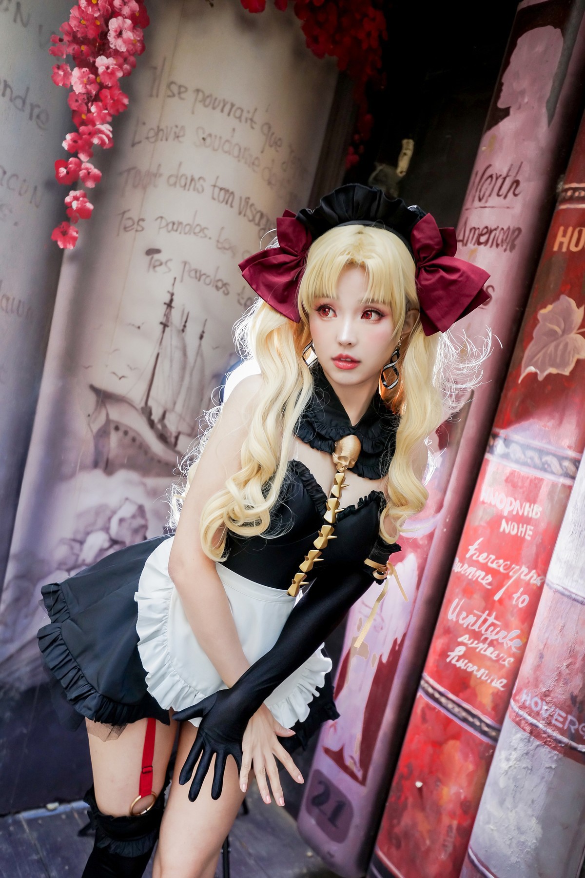 Cosplay ElyEE子 远坂凛 女仆(5)